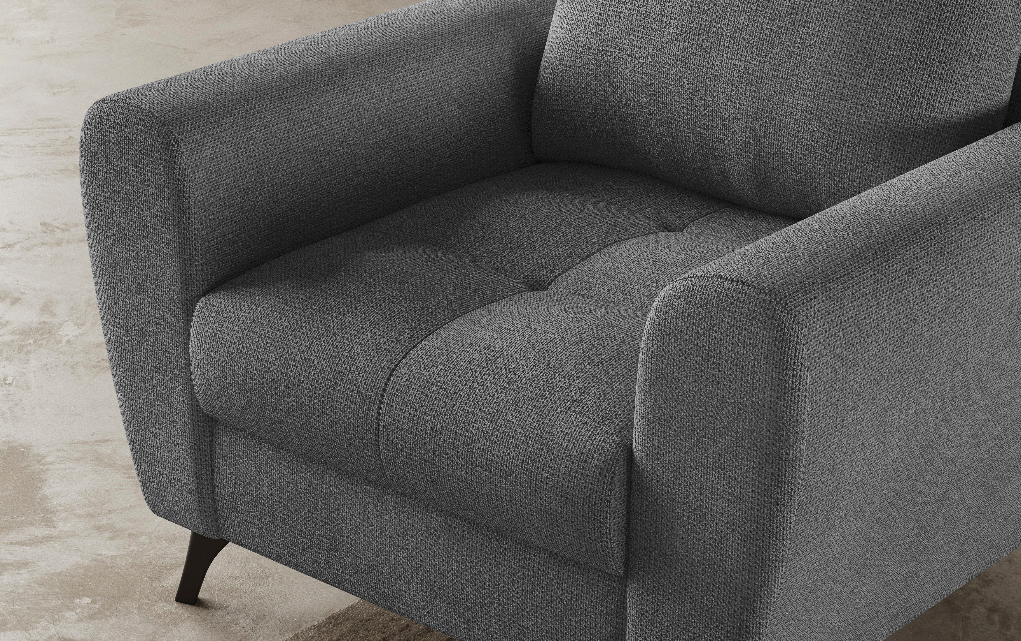 Mr. Couch Fauteuil Blackburn II Passend bij de set, met koudschuimvering tot 140 kg belastbaar