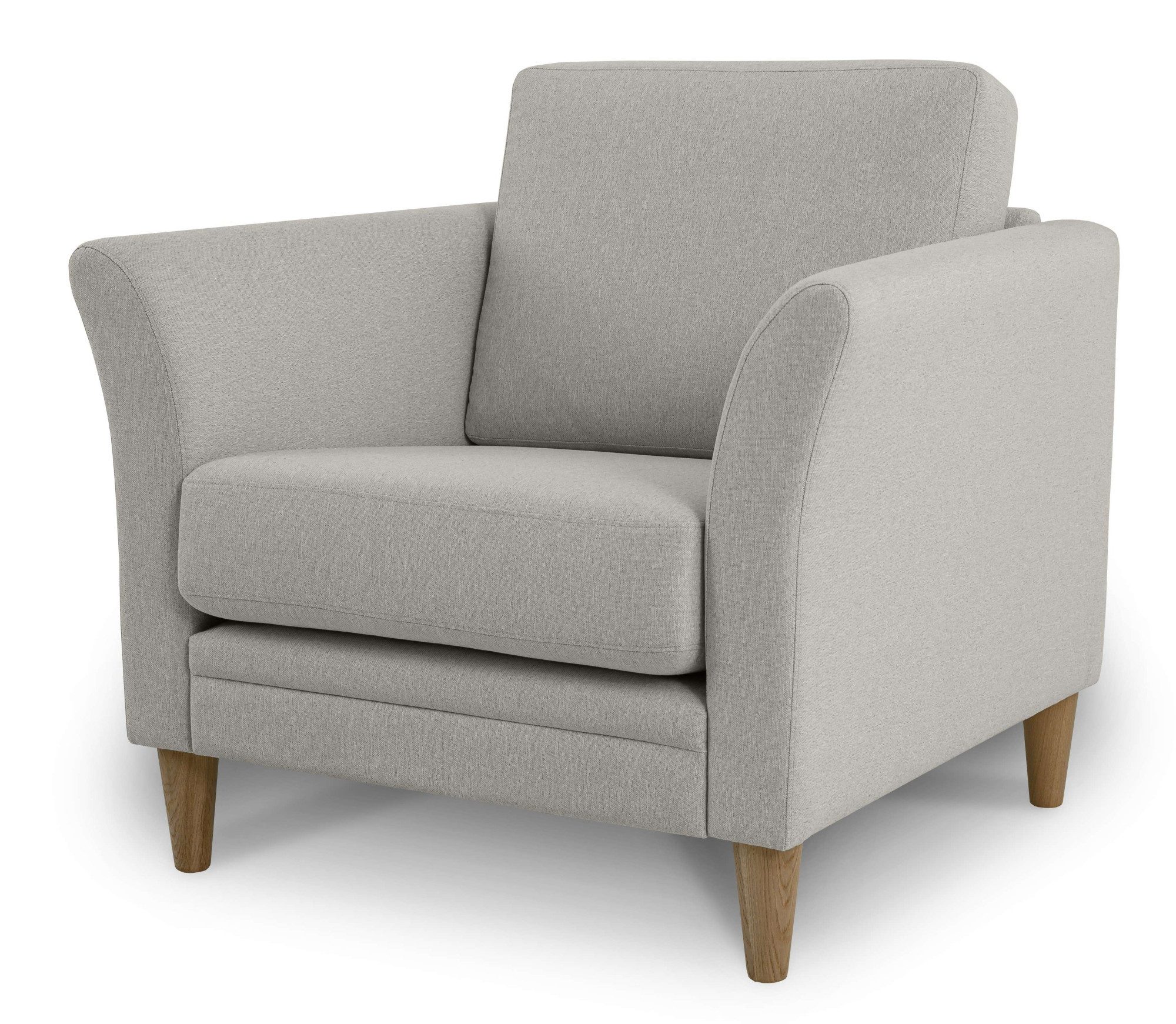 Home affaire Fauteuil Arellano, breedte 93 cm klassiek ontwerp, met massief houten voeten, fijn geweven stof