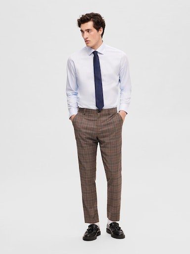 SELECTED HOMME Overhemd met lange mouwen SLHREGDUKE-NON IRON SHIRT LS NOOS