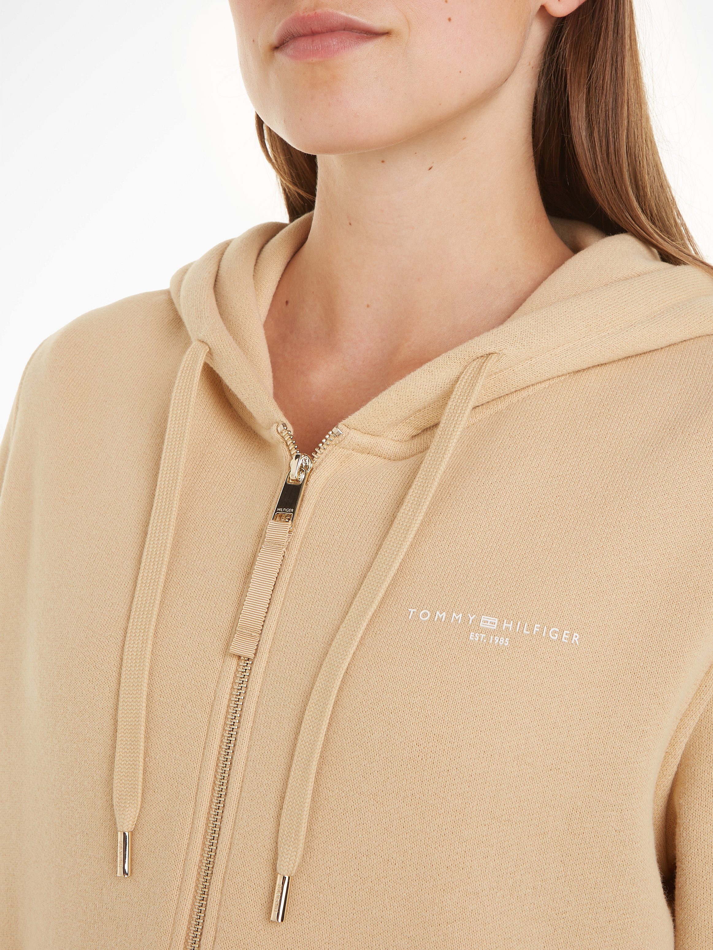 Tommy Hilfiger Capuchonsweatvest 1985 REG MINI CORP ZIP HOODIE