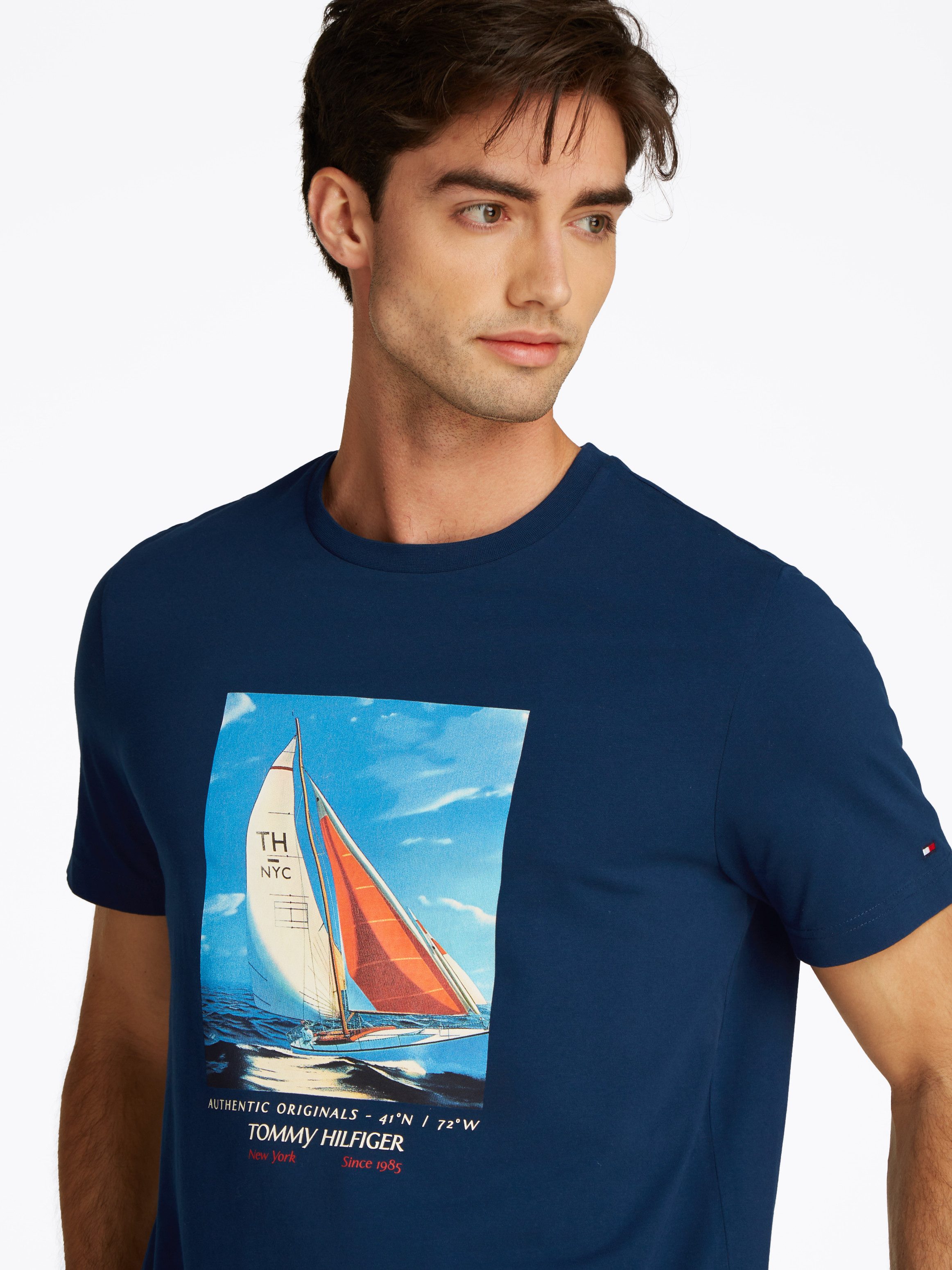 Tommy Hilfiger T-shirt HILFIGER COLOR PHOTO PRINT TEE