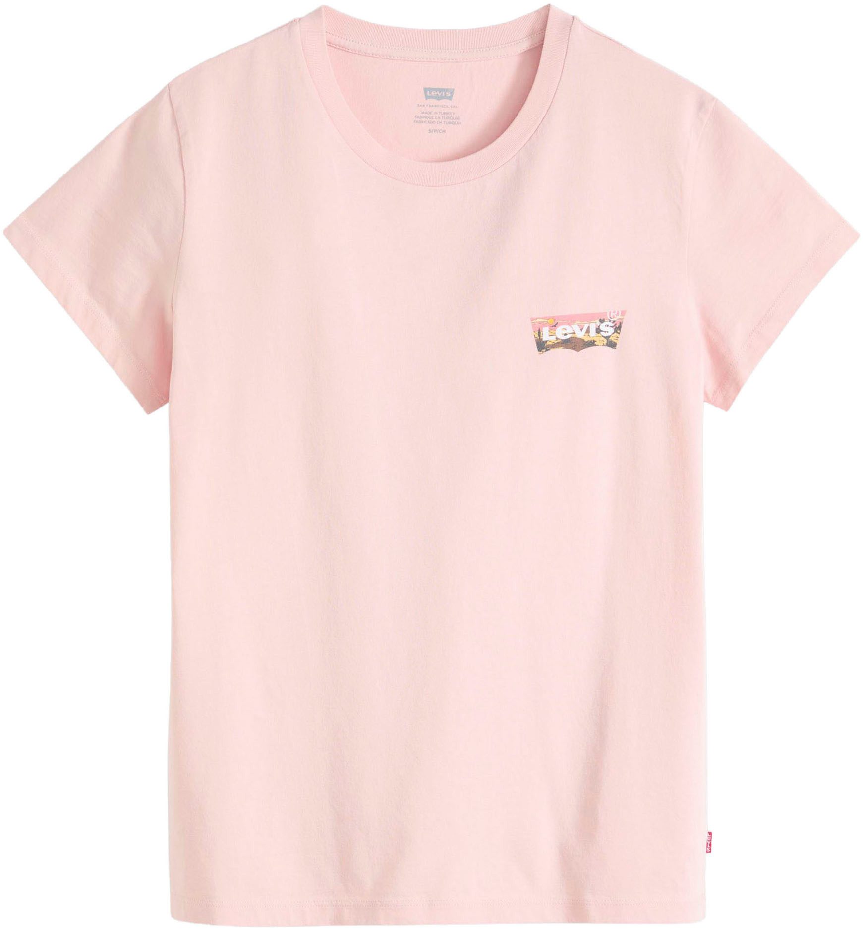 Levi's® T-shirt The Perfect Tee met batwing-logoprint