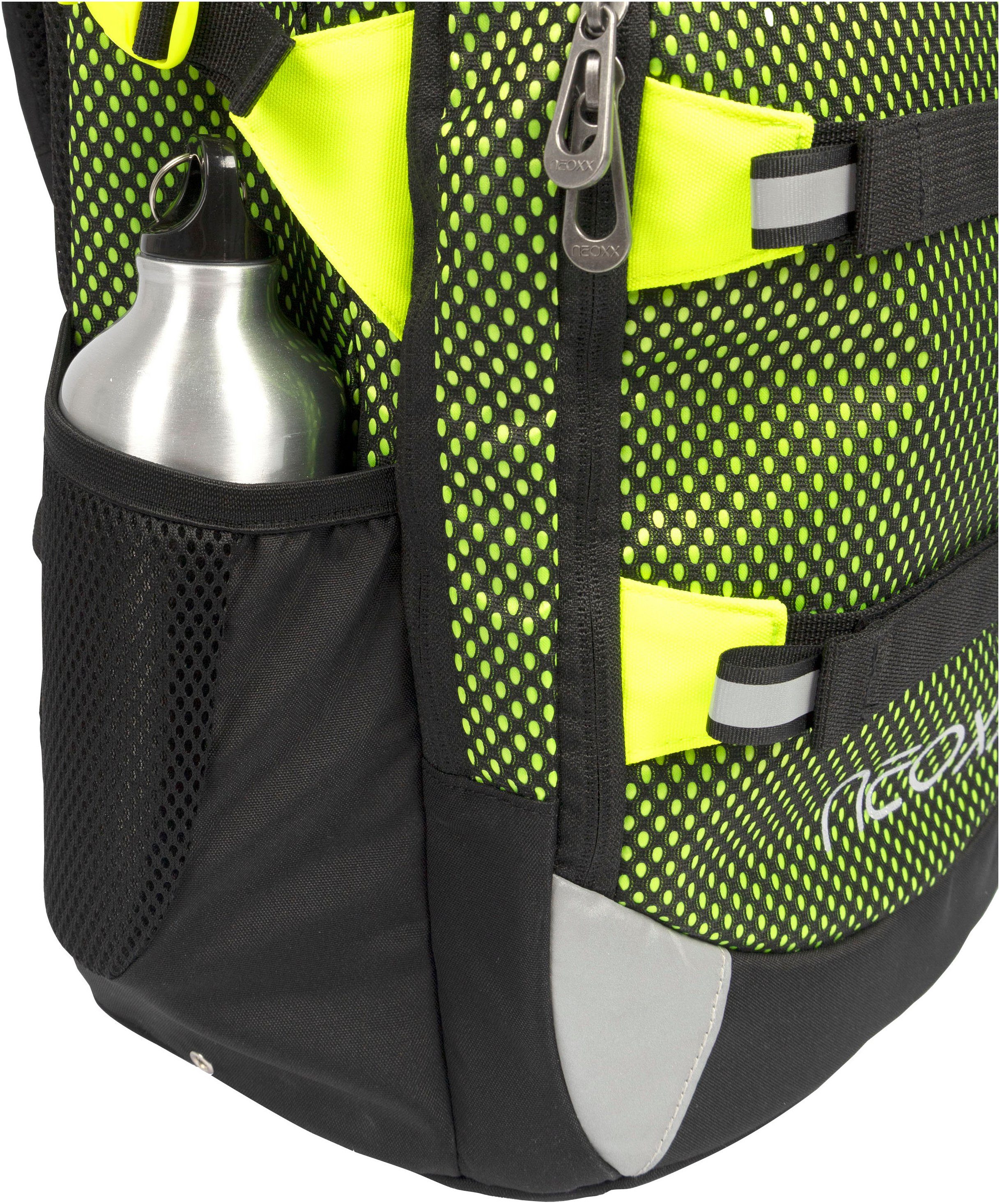 neoxx Schoolrugzak Active Pro, All about Neon