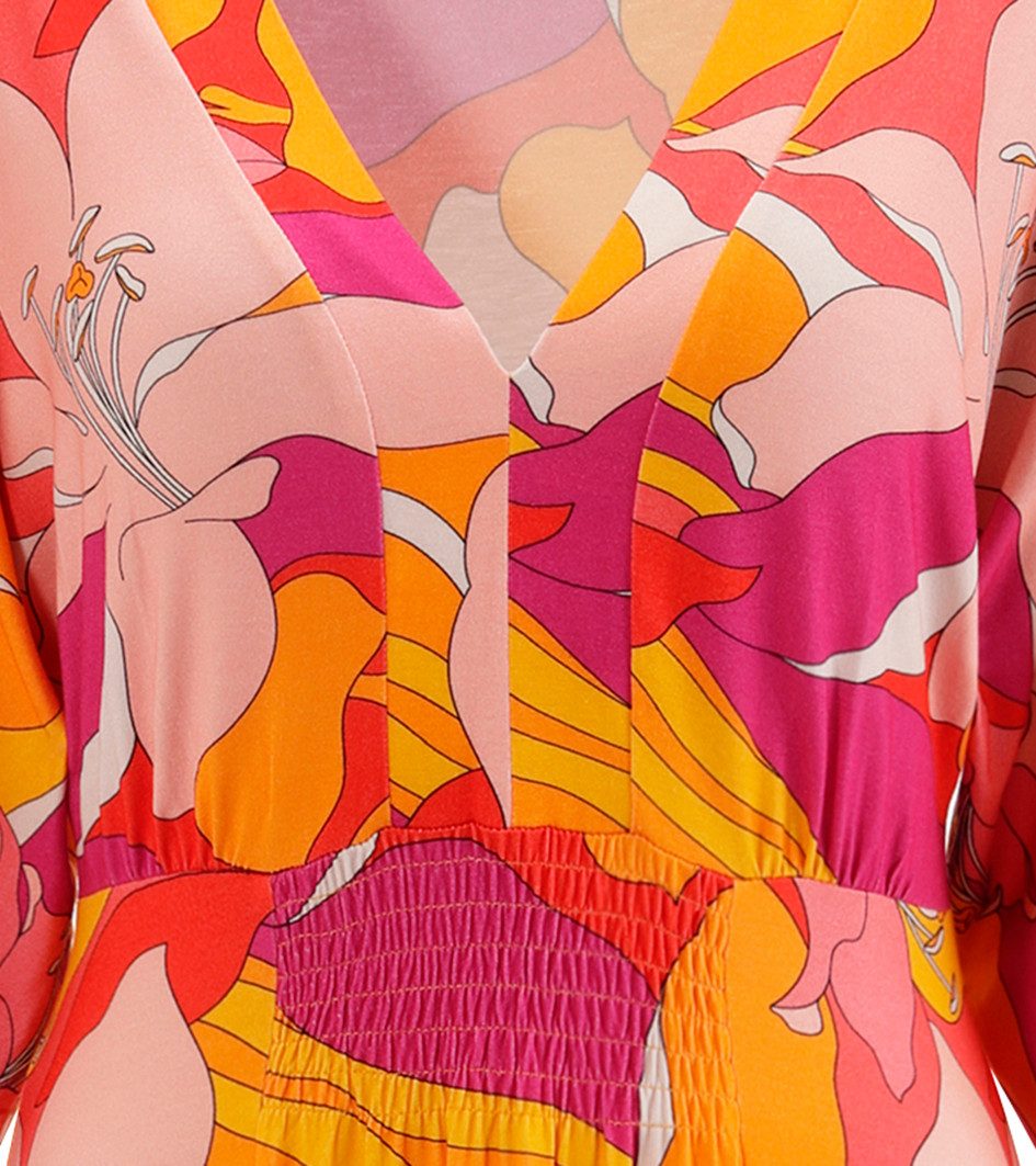 Aniston SELECTED Maxi-jurk met wijde 3/4-mouwen - nieuwe collectie