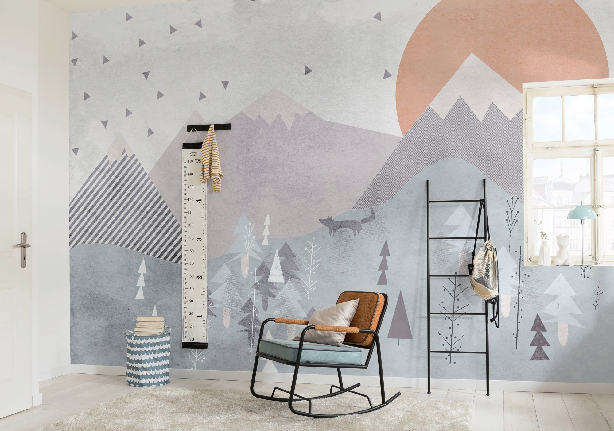 Komar Vliesbehang Digitale print vlies - Fox Journey - Afmeting 400 x 280 cm