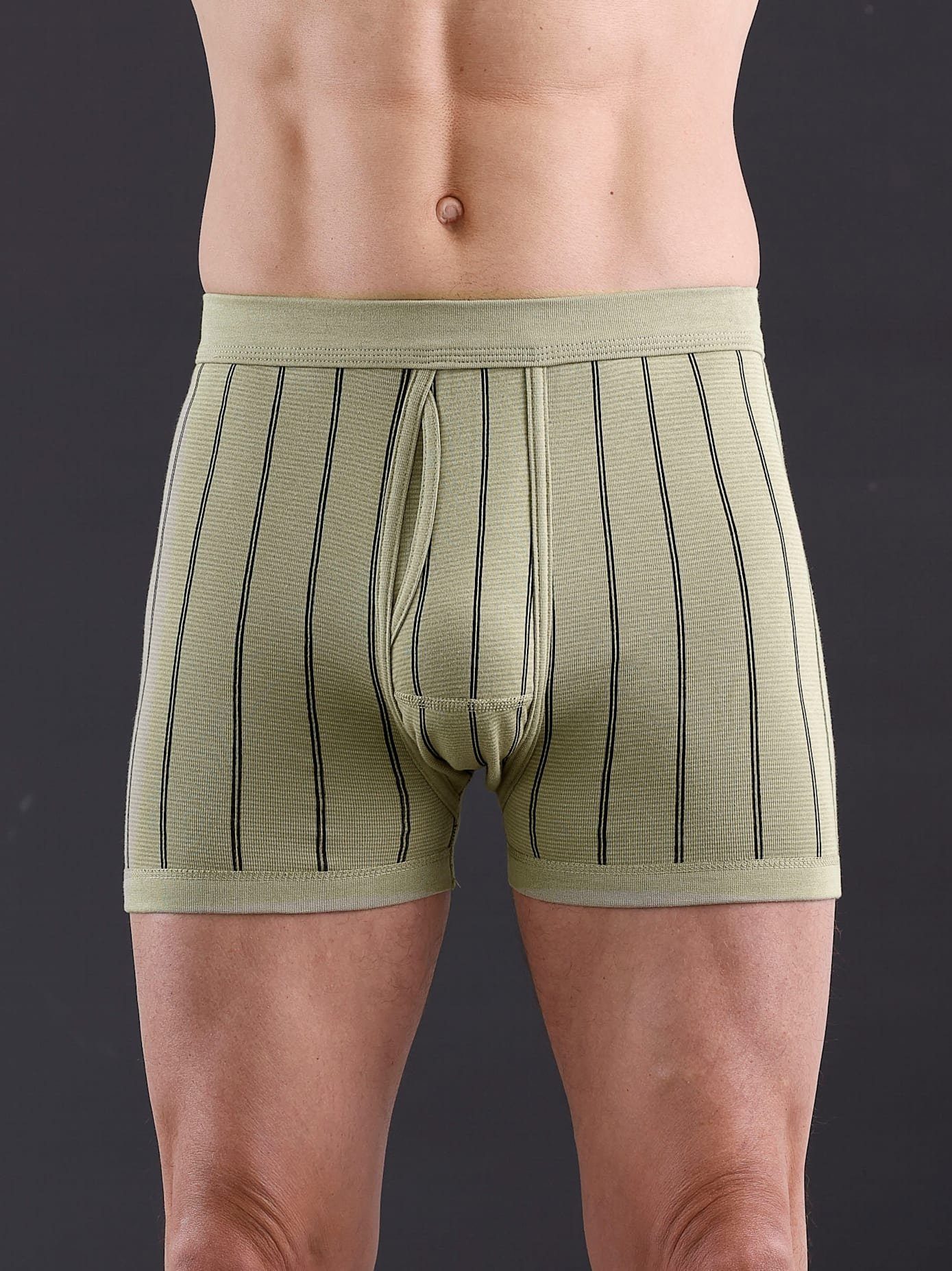 wäschepur Boxershort (2 stuks) heren strakke boxershorts maat 7 groen