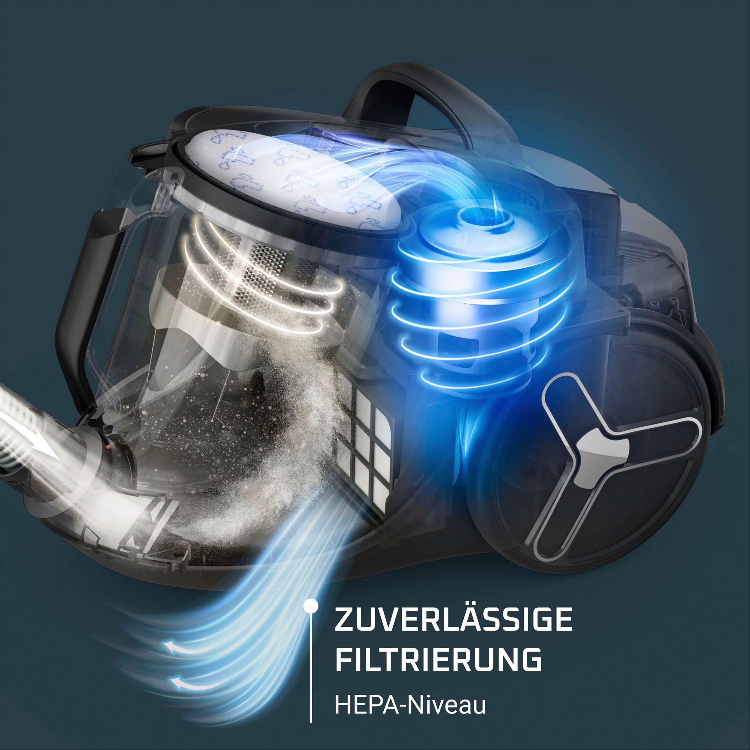 Rowenta Stofzuiger Rowenta RO7C36 Green Force Cyclonic Effitech stofzuiger