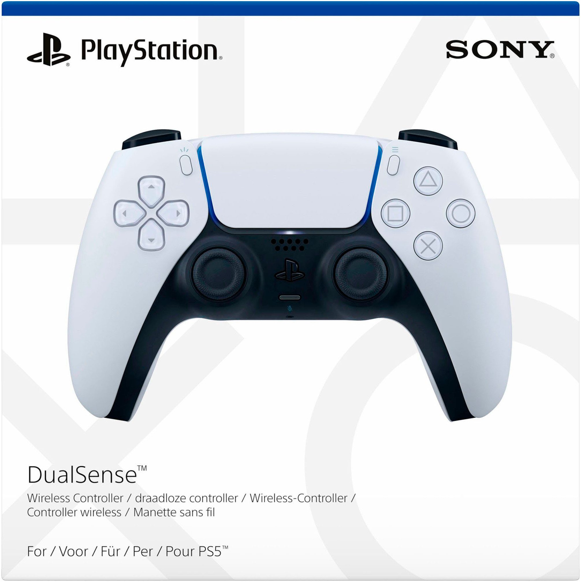 PlayStation 5 Gameconsole Digitale editie (slim) incl. tweede DualSense draadloze controller