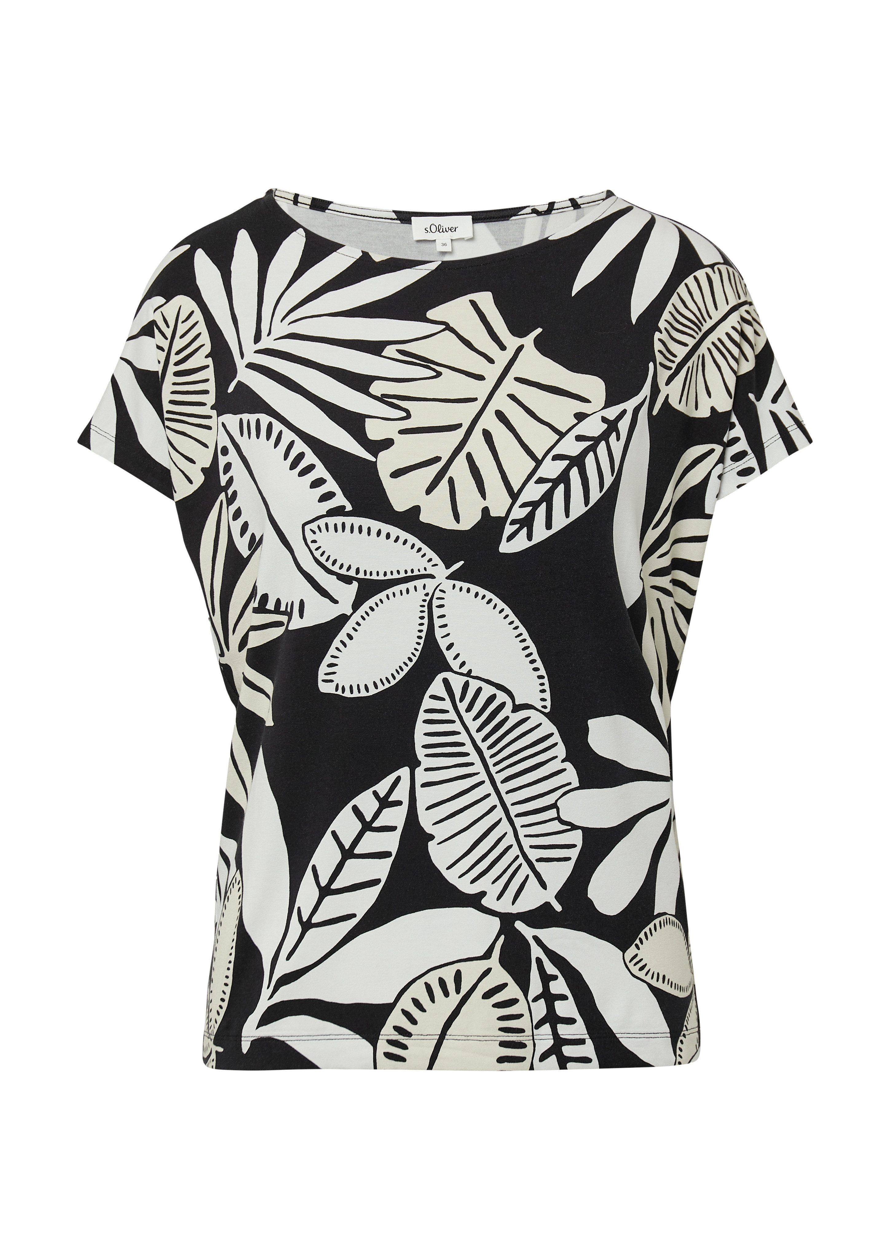 s.Oliver T-shirt met print all-over
