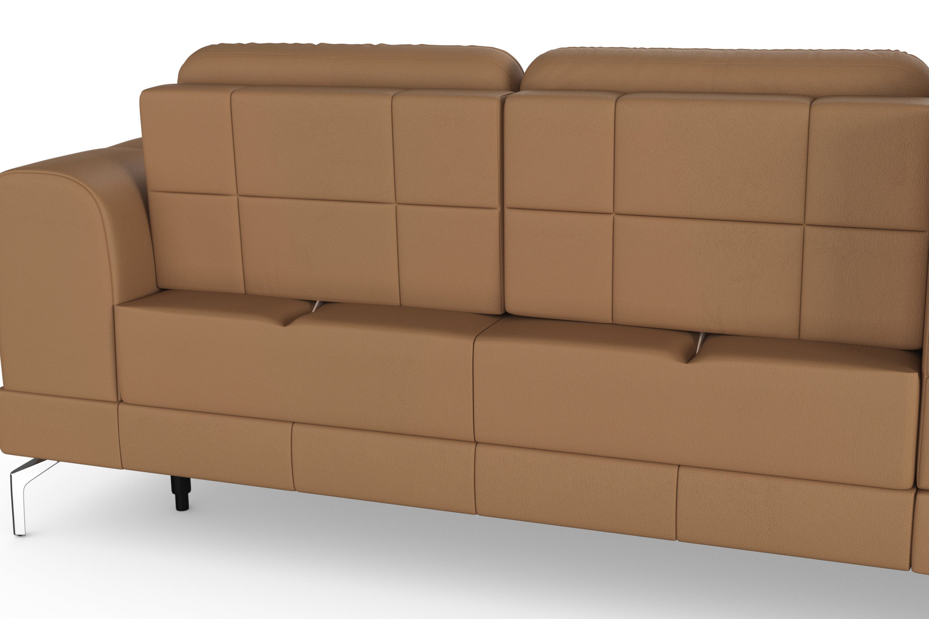 sit&more Hoekbank Bendigo L-vorm inclusief zitdiepteverstelling, bodemvrijheid 15 cm, 2 pootkleuren