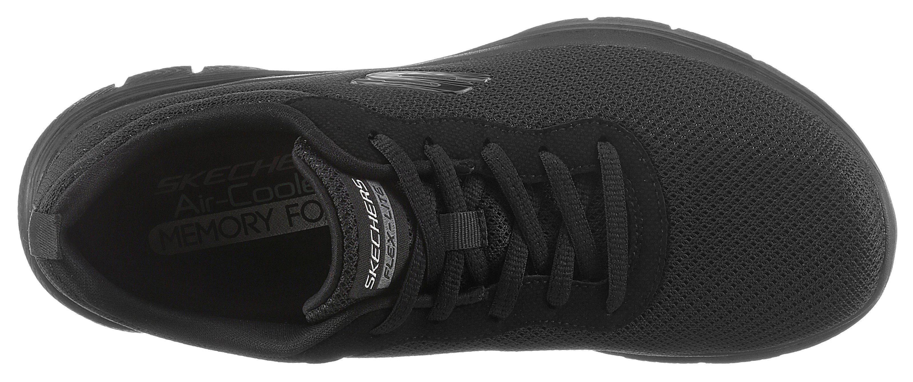 Skechers Sneakers FLEX APPEAL 4.0 BRILLINAT VIEW Vrijetijdsschoen, lage schoen, veterschoen met Air Cooled Memory Foam