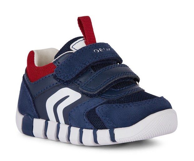 Geox Babyschoentjes B IUPIDOO D Sneaker babyschoen met praktische klittenband