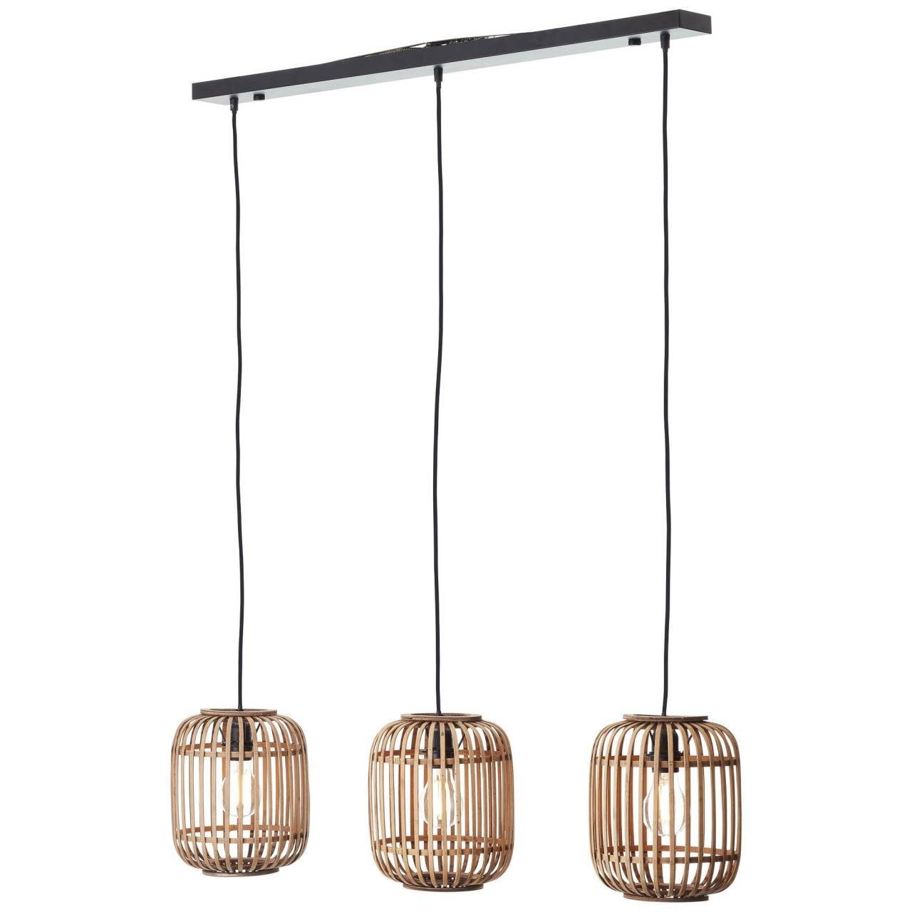 Brilliant Leuchten Hanglamp Woodrow Hanglamp, 3-vlammig (1 stuk)