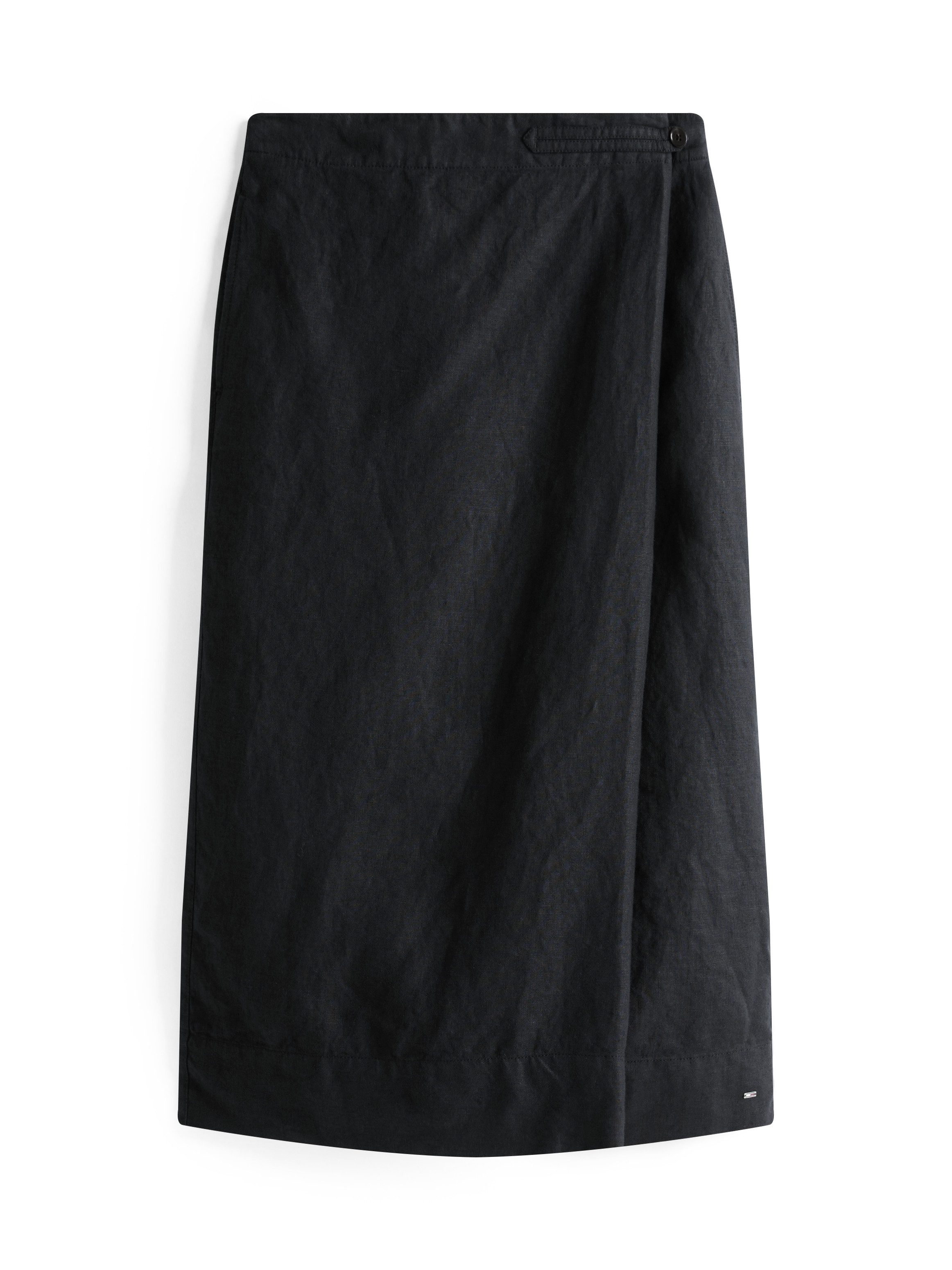 Tommy Hilfiger Wikkelrok ESS LINEN KNEE WRAP SKIRT