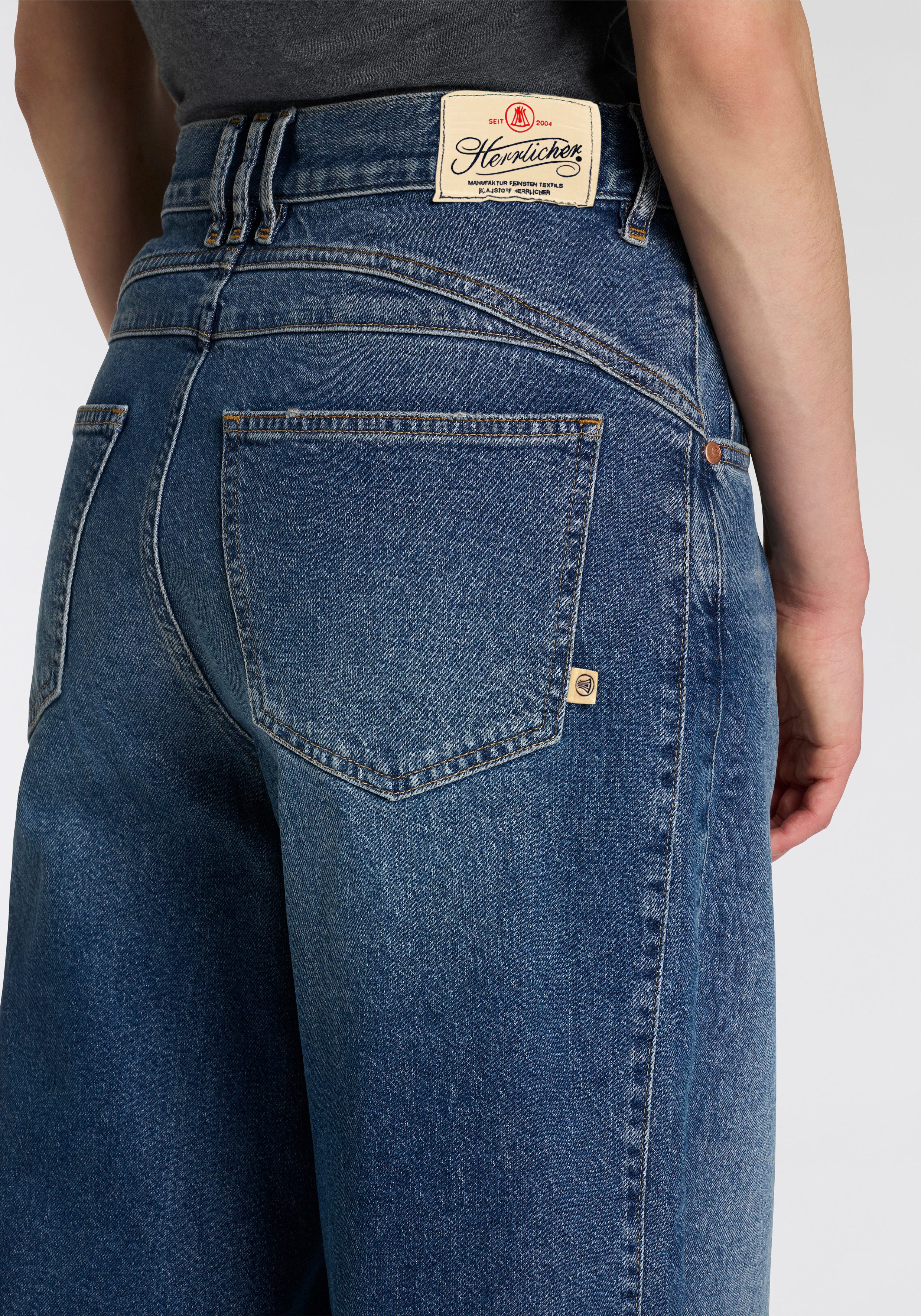 Herrlicher Wijde jeans Barrow Denim