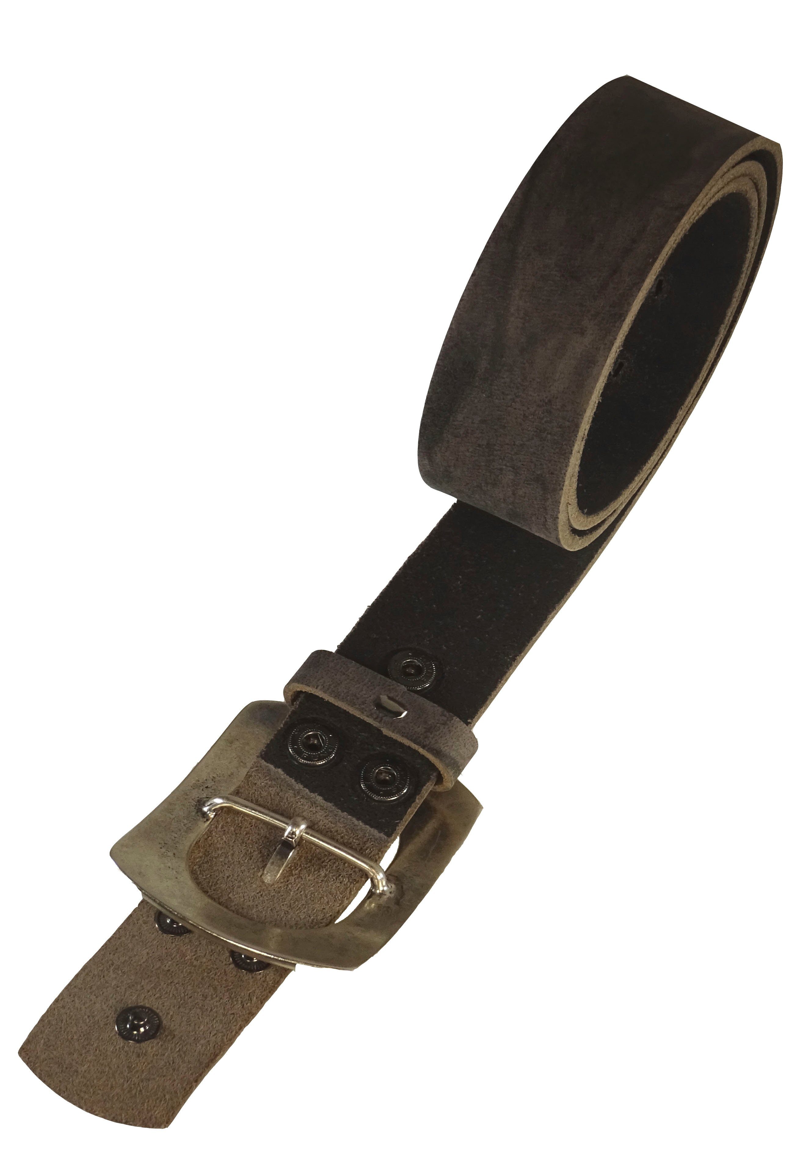 RETTUNGSRING by showroom 019° Leren riem met verwisselbare sluiting "spa doorn"