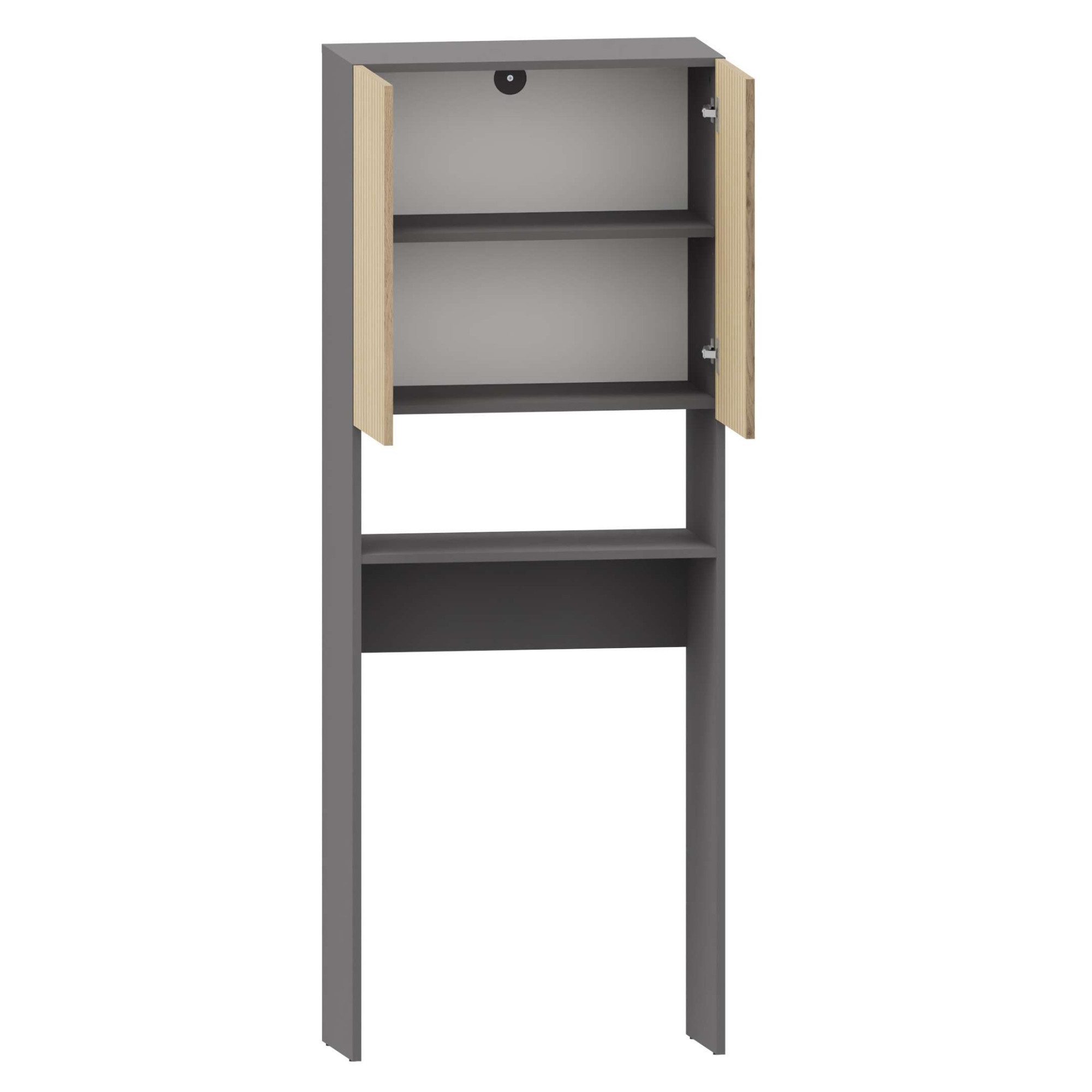 Home affaire Kast voor wasmachine Wisla met 2 deuren, breedte 68 cm, hoogte 180 cm