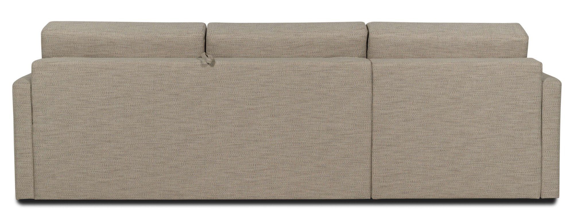 Places of Style Slaapbank GOLDPOINT hoekbank 264 cm, ligoppervlak (140/200 cm), L-vorm, Slaapfunctie, Bonell-binnenveringsmatras en volwaardige bedfunctie