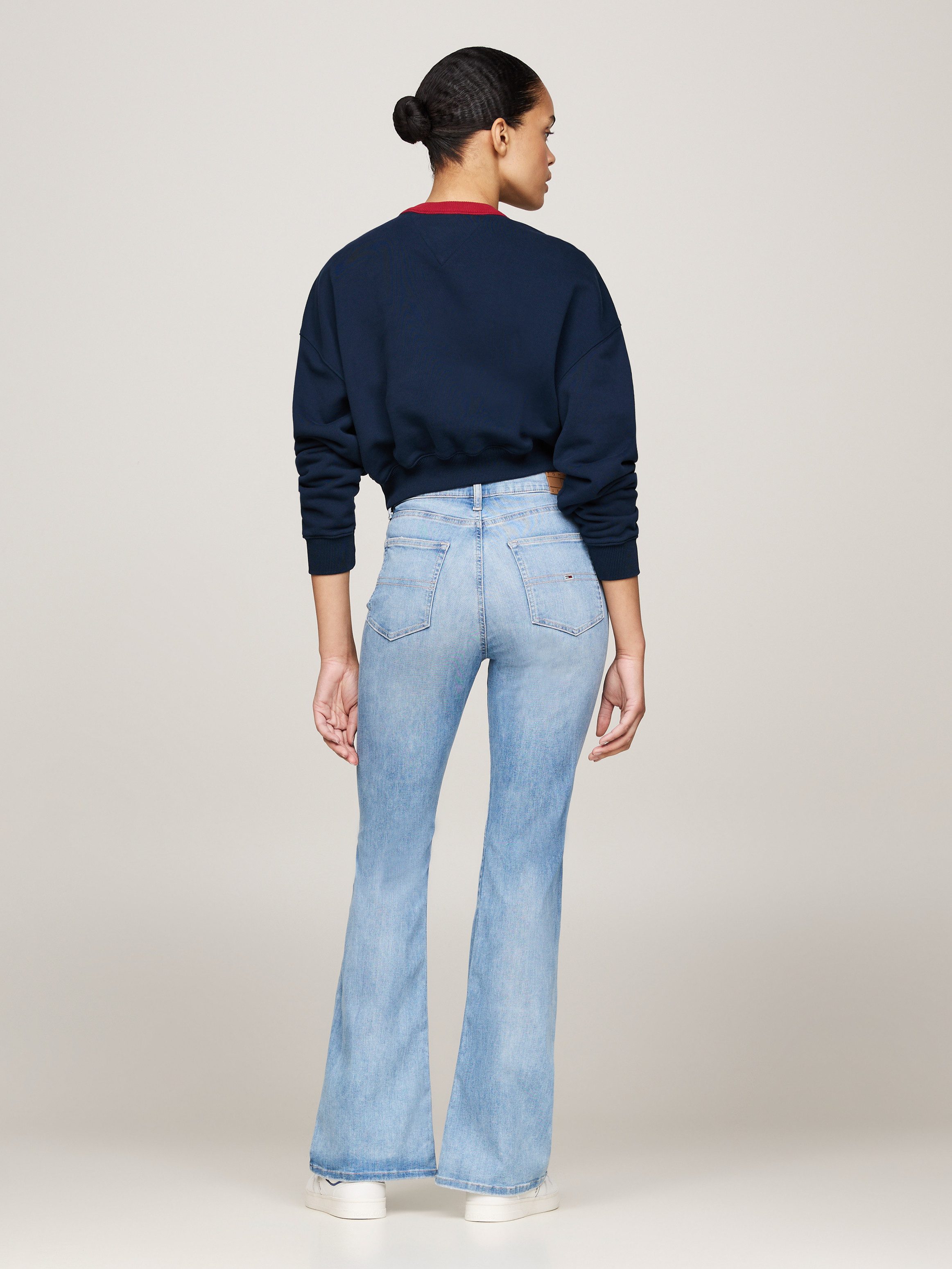 TOMMY JEANS Wijd uitlopende jeans SYLVIA High waist Flared Denim Jeans