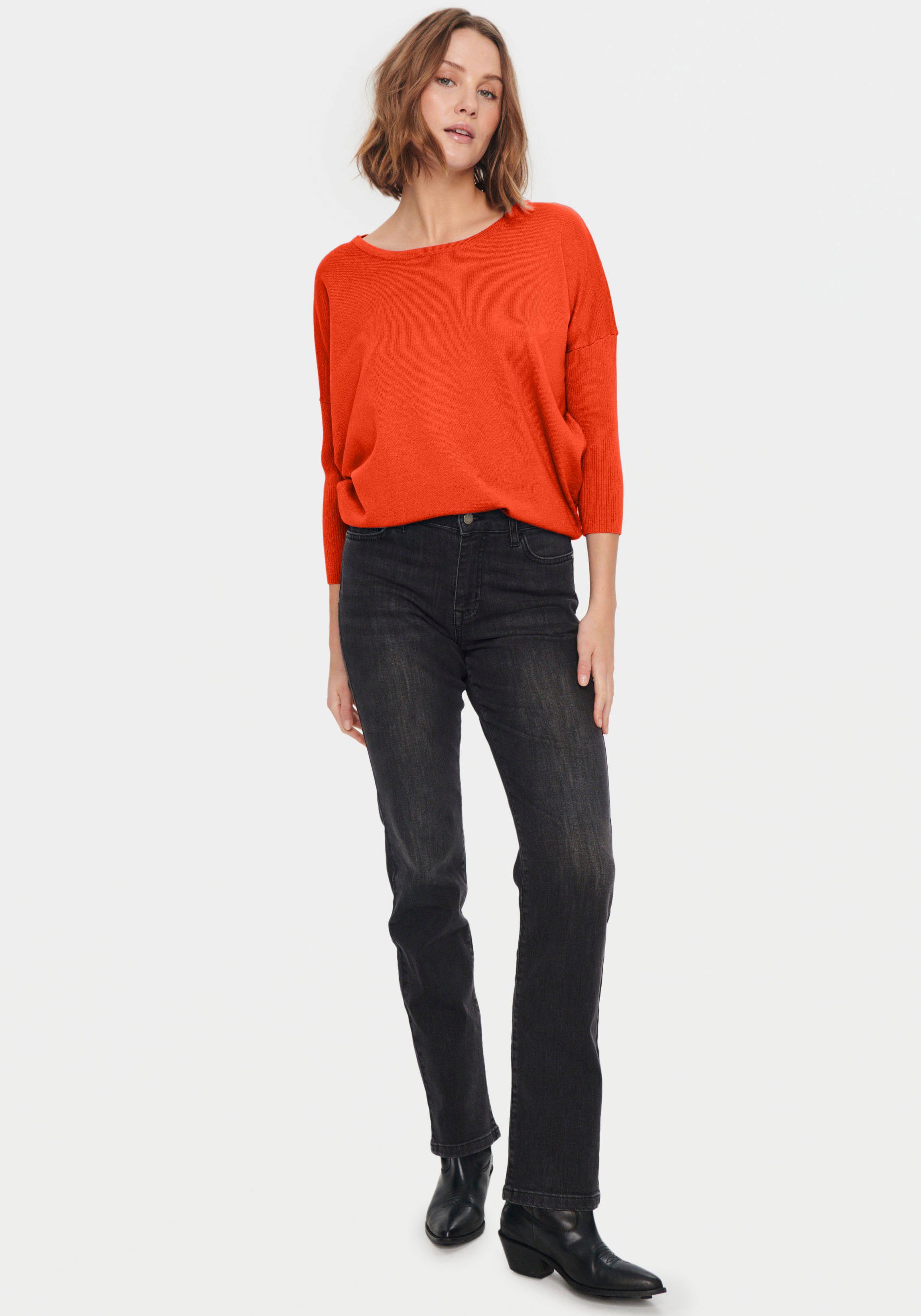 Saint Tropez Trui met ronde hals A2561, MilaSZ R-Neck