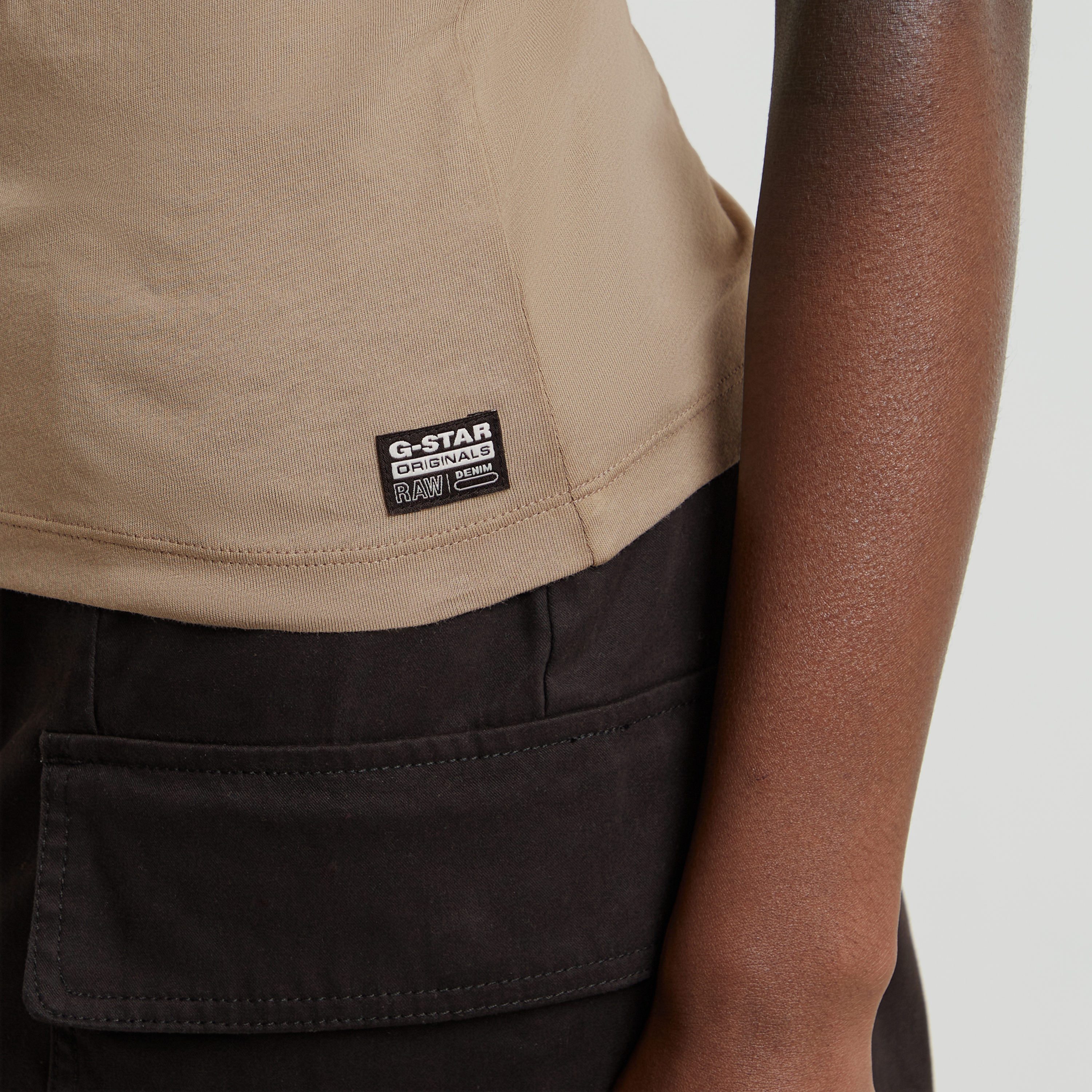 G-Star RAW Shirt met V-hals Eyben