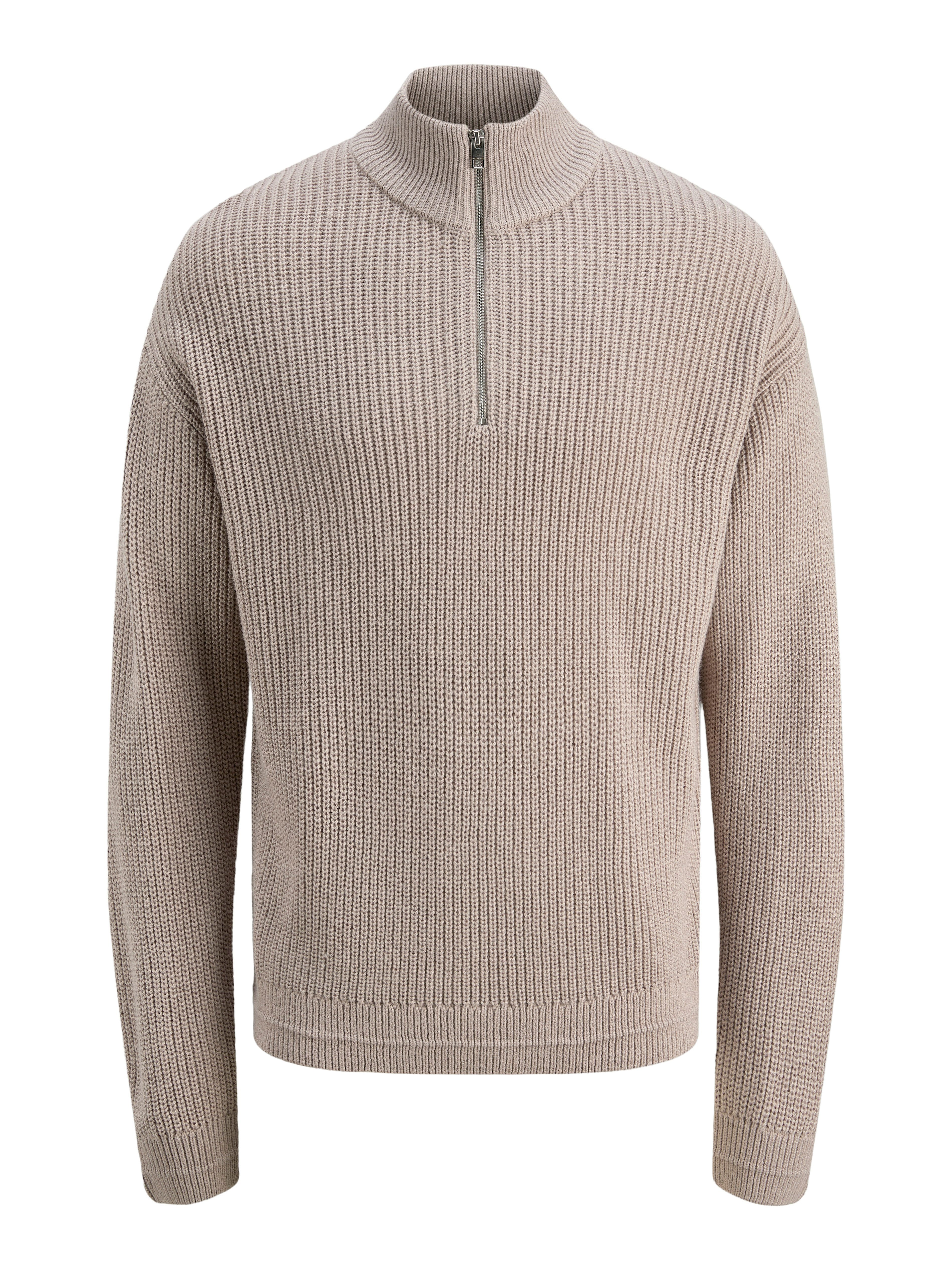 Jack & Jones Schipperstrui JJKAITO KNIT HALF ZIP BF