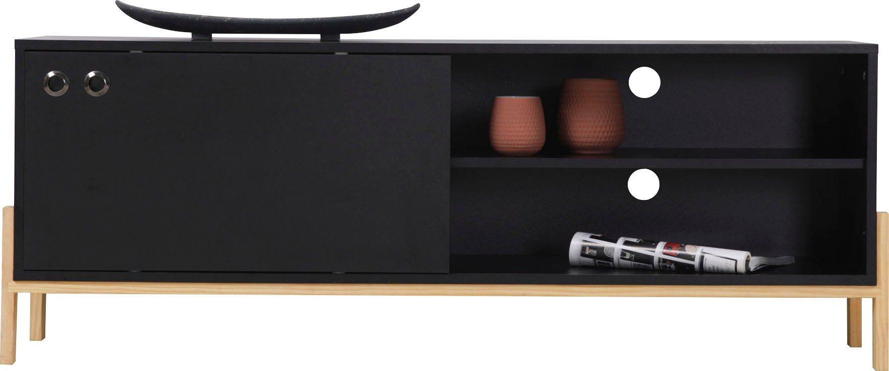 INOSIGN Tv-meubel Melia Commode met kabeldoorvoeren