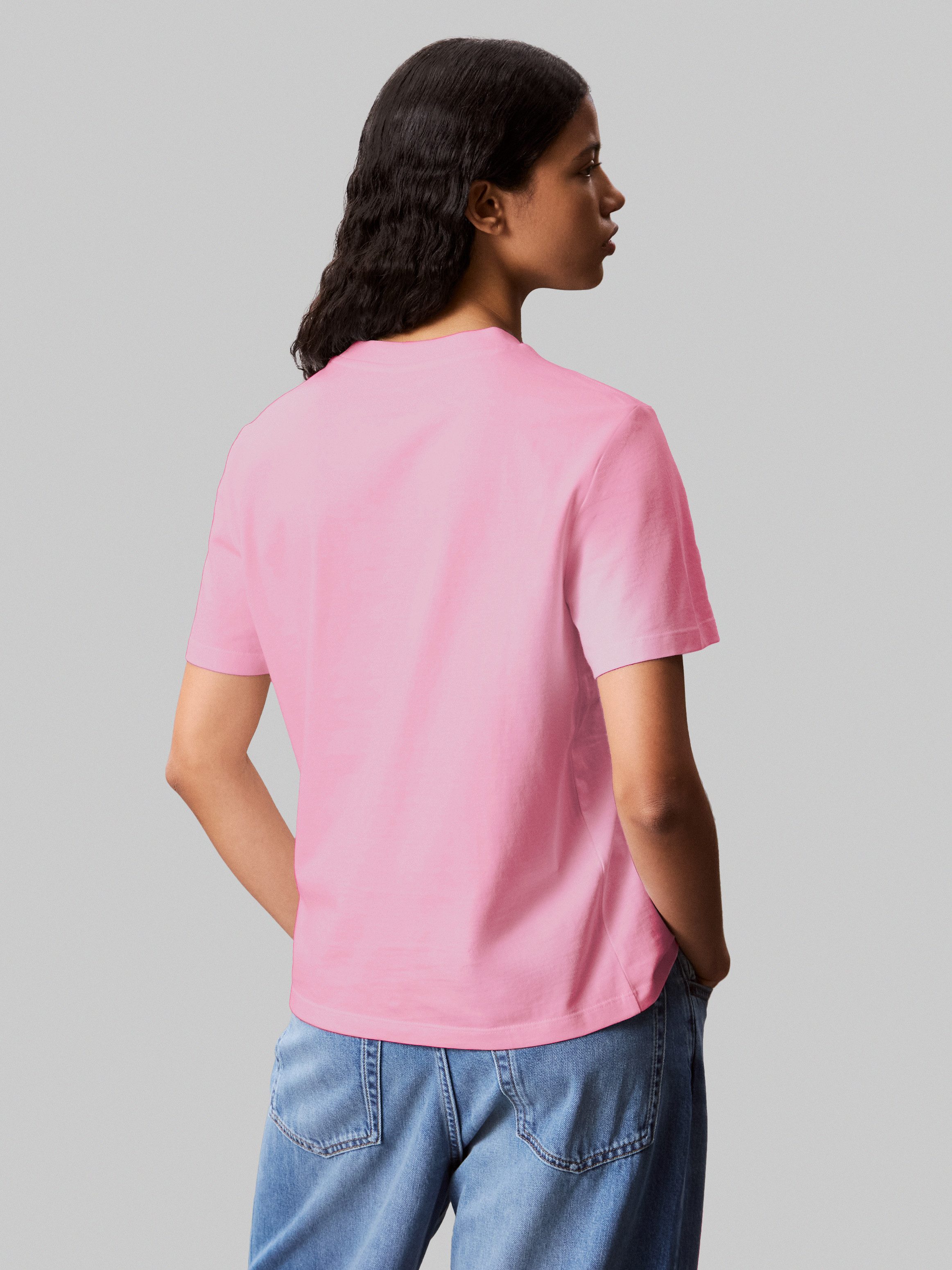 Calvin Klein T-shirt A- Logo CN 2 Pack Tee (Set van 2)