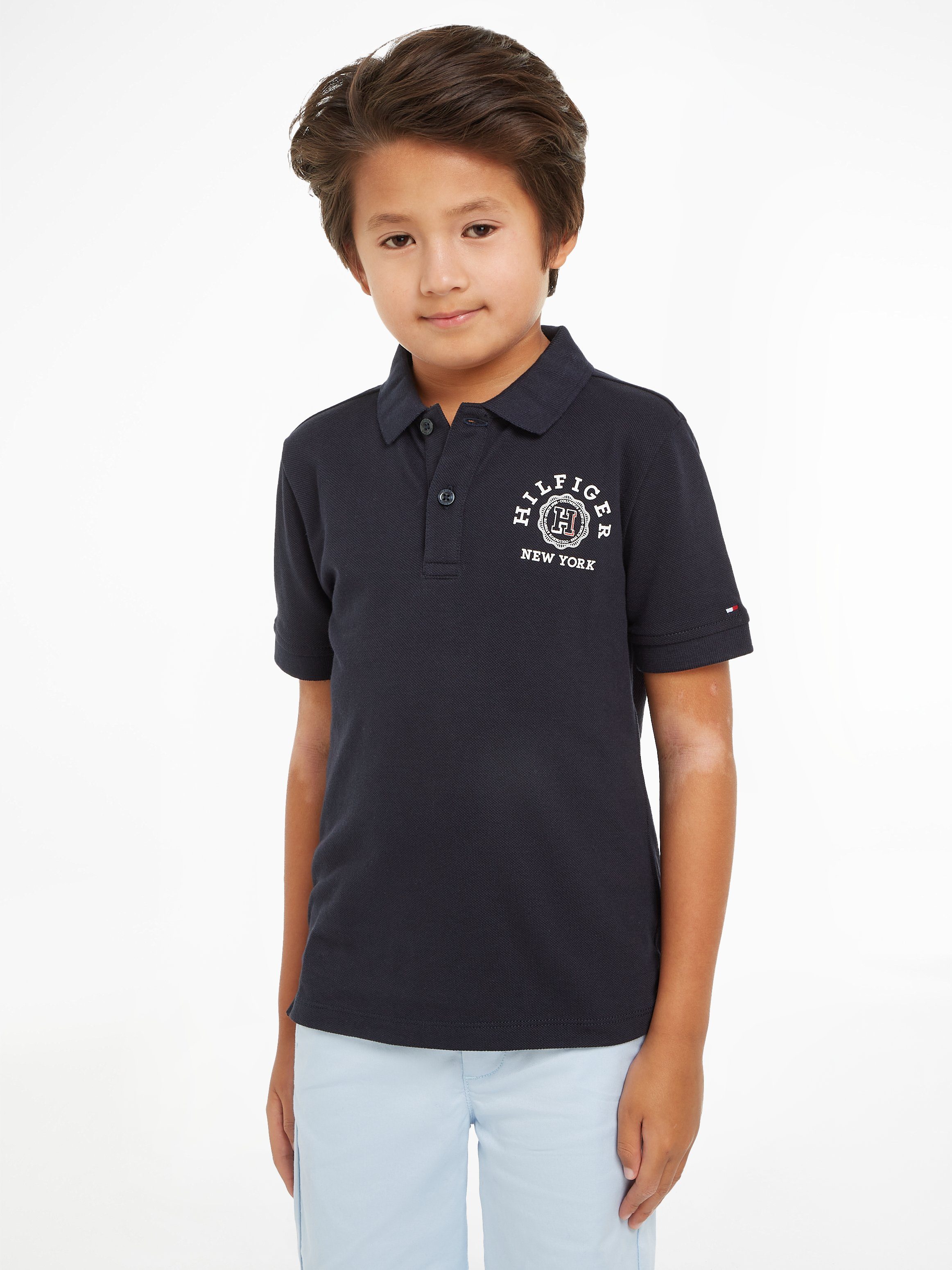 Tommy Hilfiger Poloshirt MONOTYPE POLO S/S Kinderen tot 16 jaar