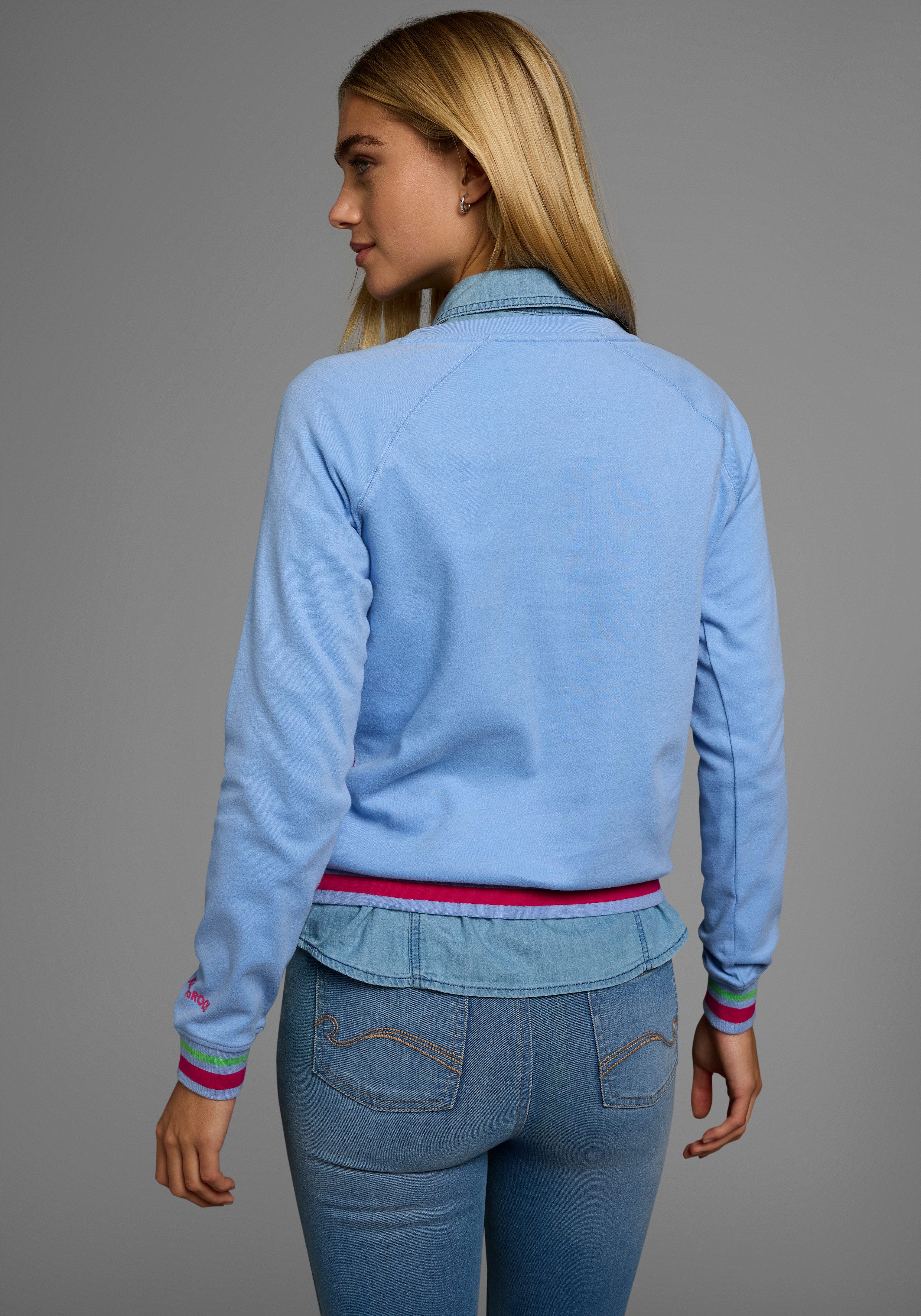 KangaROOS Sweatshirt Ronde hals en print