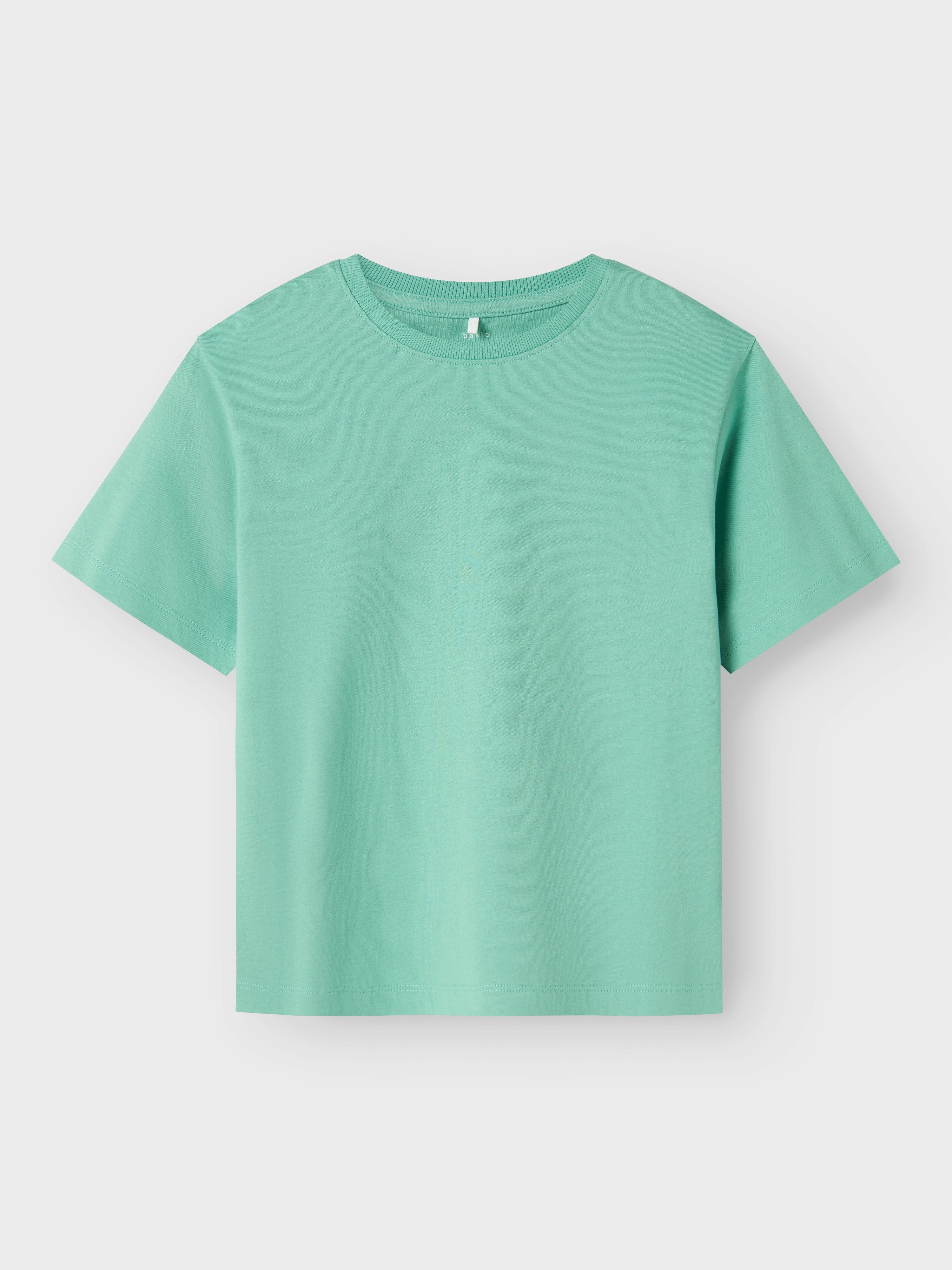 Name It T-shirt NKMVOBBO SS NREG TOP NOOS loose fit met licht overhangende schouders