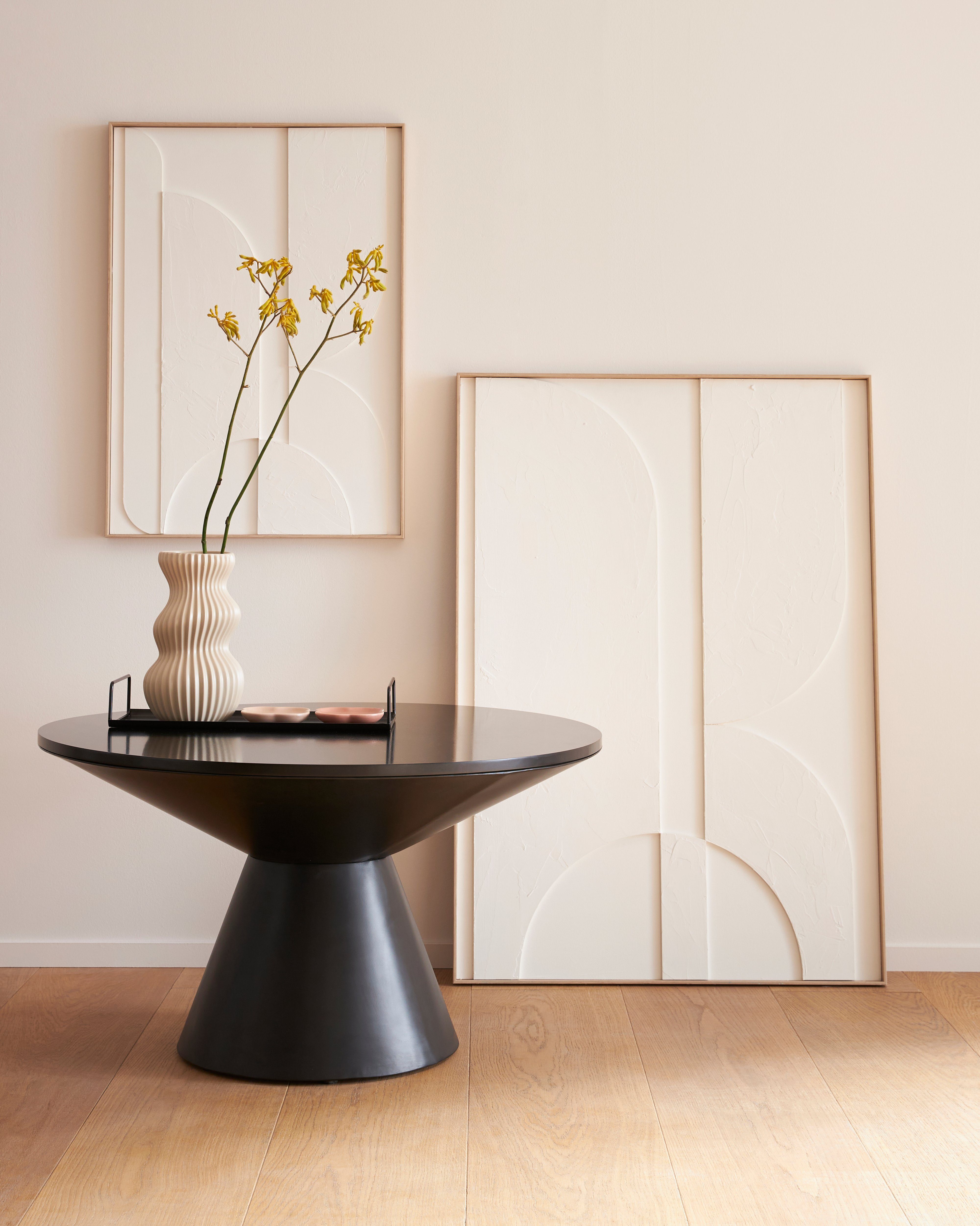 LeGer Home by Lena Gercke Wanddecoratie Mars in 3d-reliefpatroon, handgemaakt