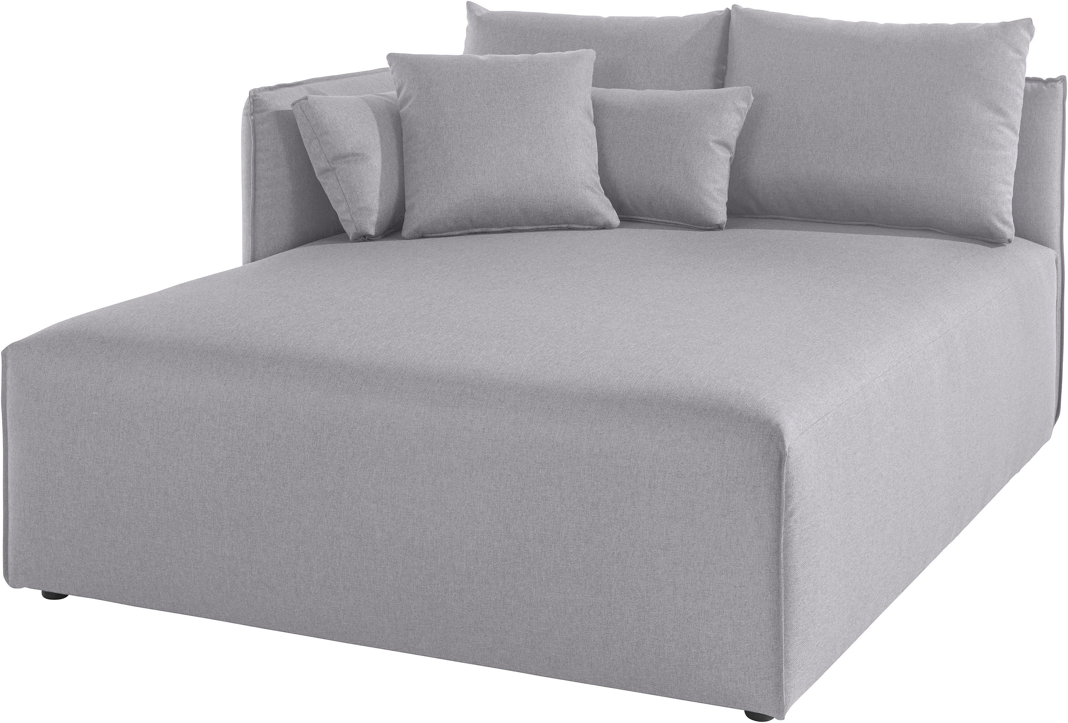 andas Ottomane Nöre Lounge-module - om zelf samen te stellen, breedte 138 cm, diepte 168 cm