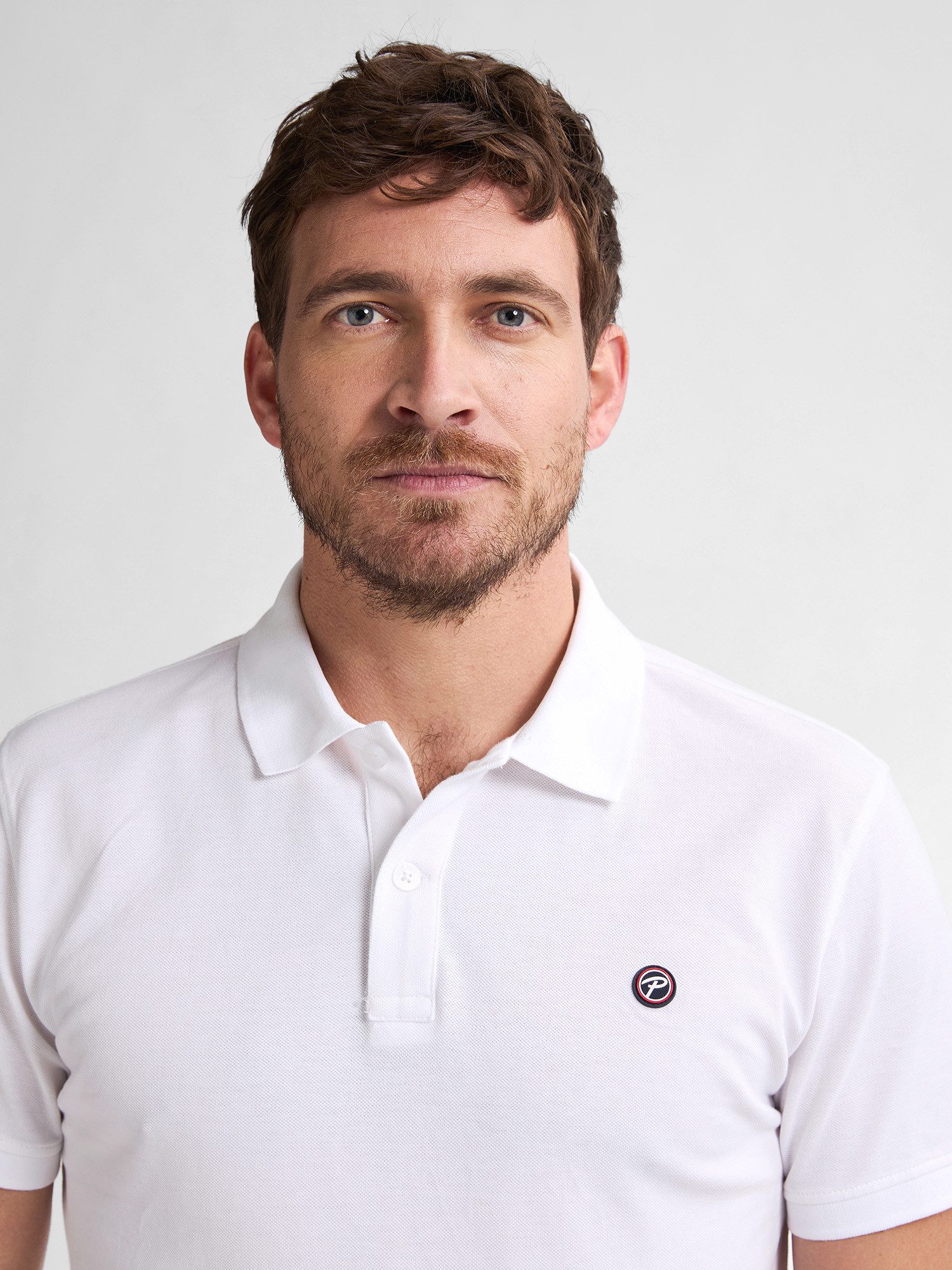 Petrol Industries Poloshirt met geborduurd logo