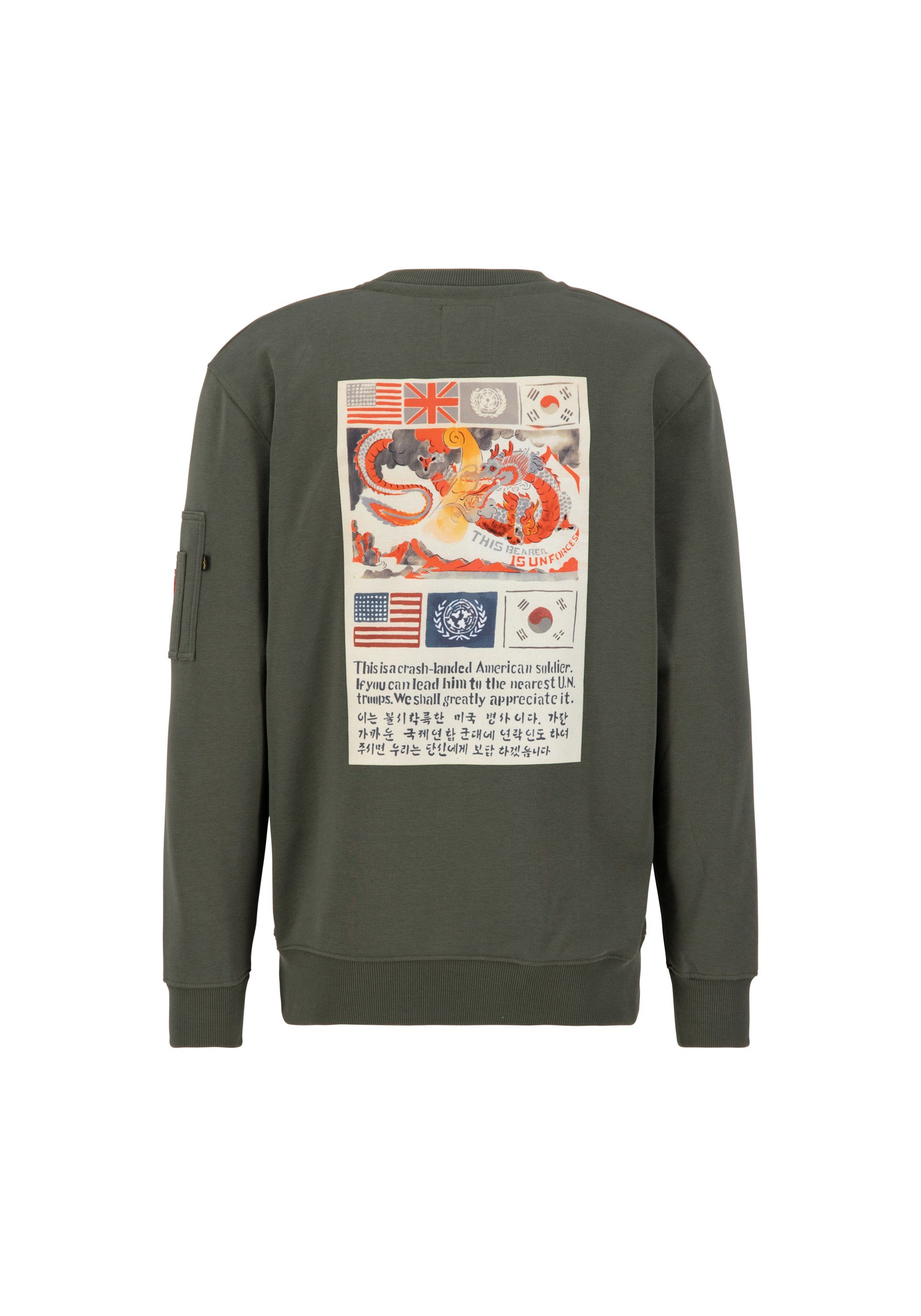 Alpha Industries Sweater USN Blood Chit Sweatshirt