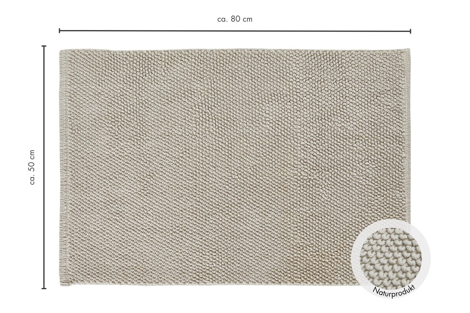 LUXOR living Badmat Atlanta, 50x80 cm (1 stuk)