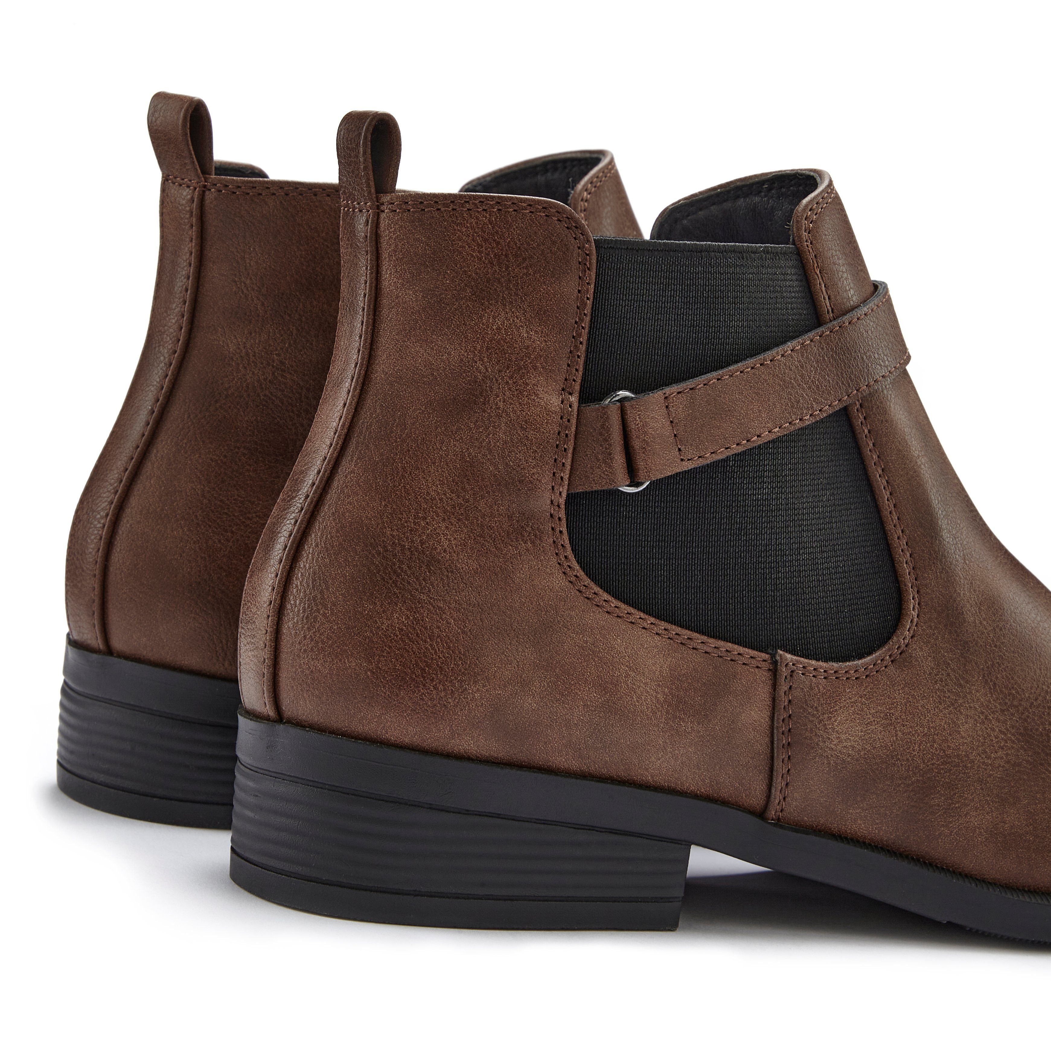 Vivance Chelsea-boots met stretch inzet, enkellaarsjes, enkellaarsjes vegan