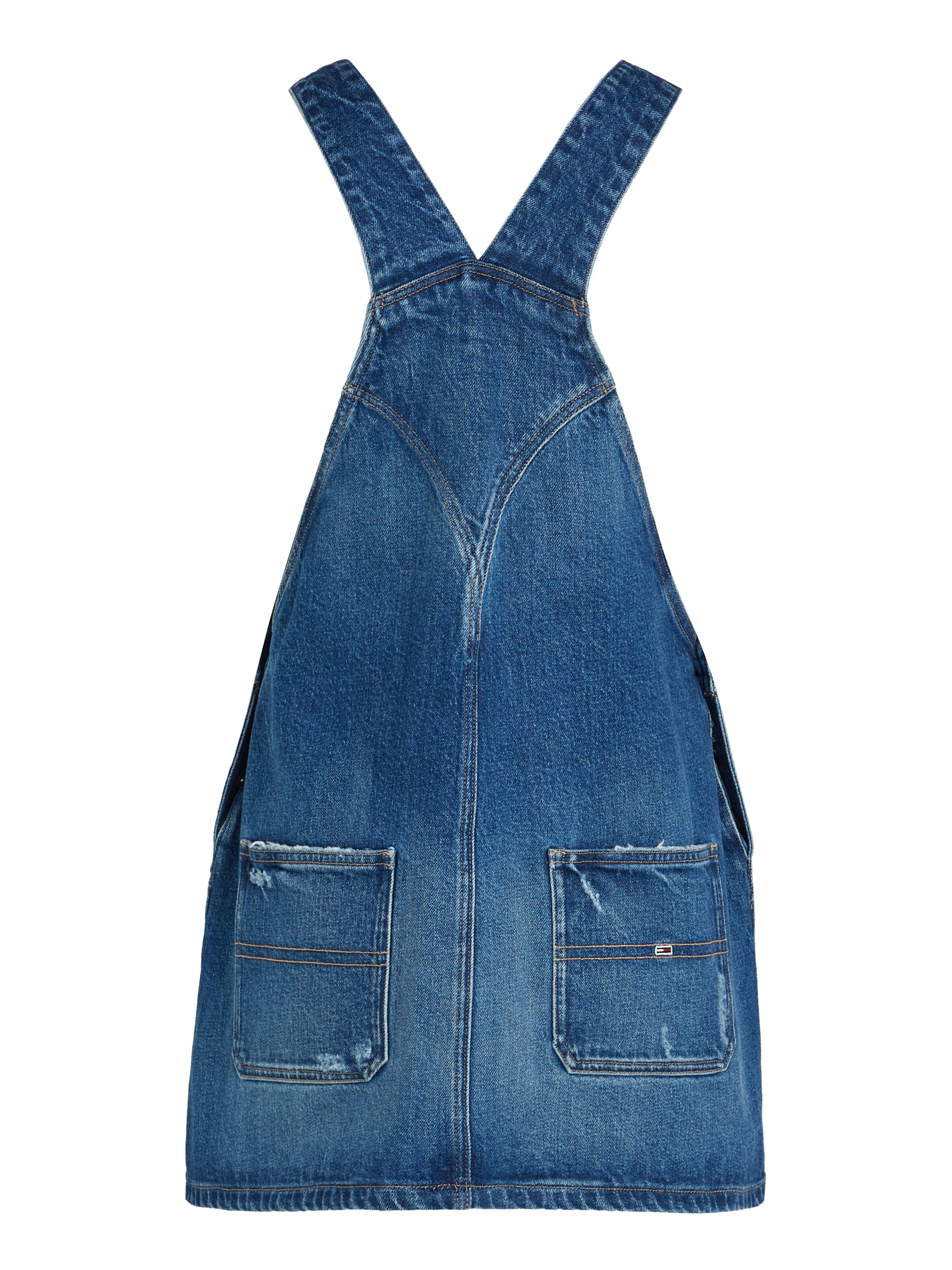 TOMMY JEANS Salopetjurk DUNGAREE DENIM DRESS CH6138