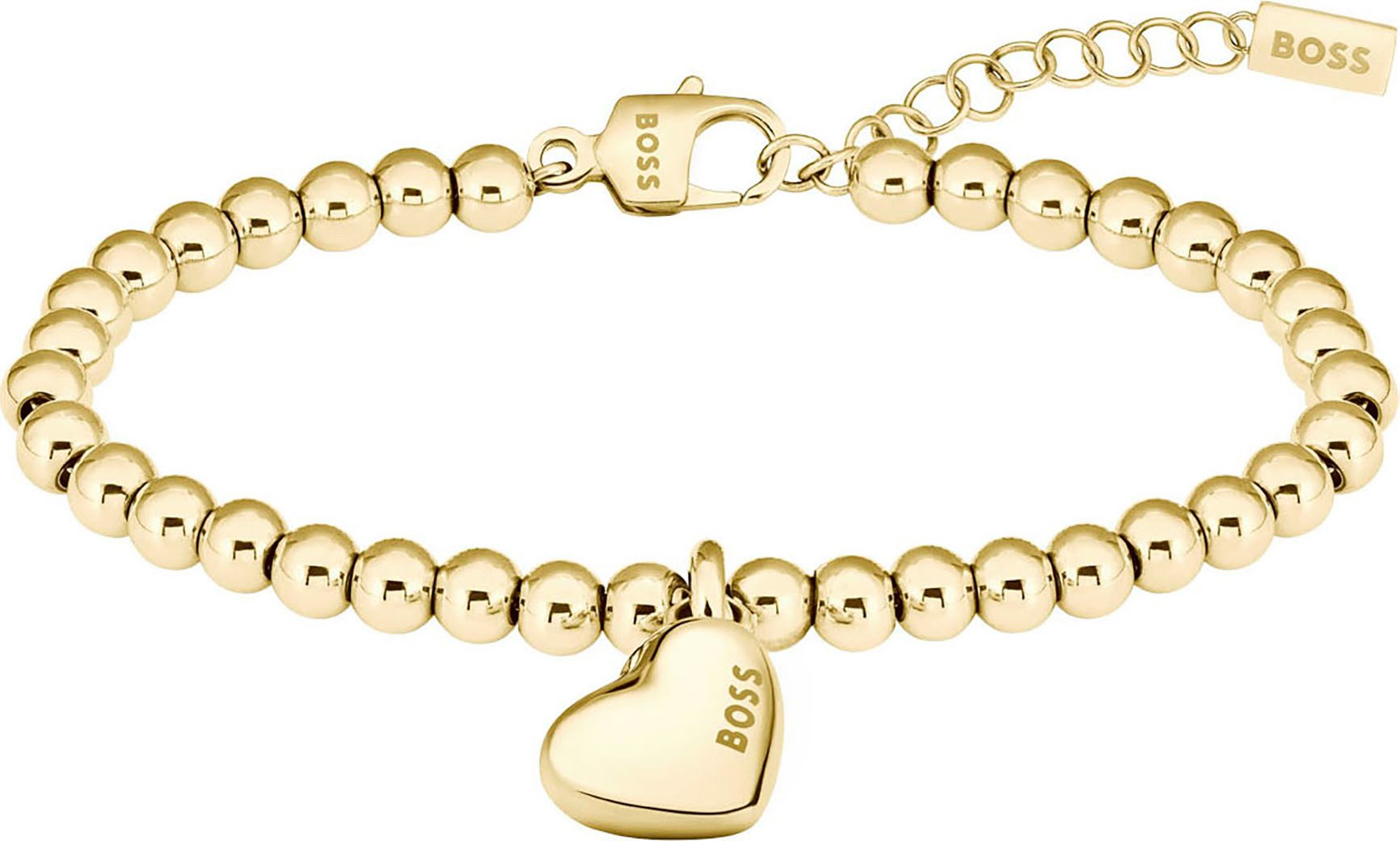 Boss Armband HONEY HEART BEADS, Hart, 1580642, 1580643 dames armbanden goud