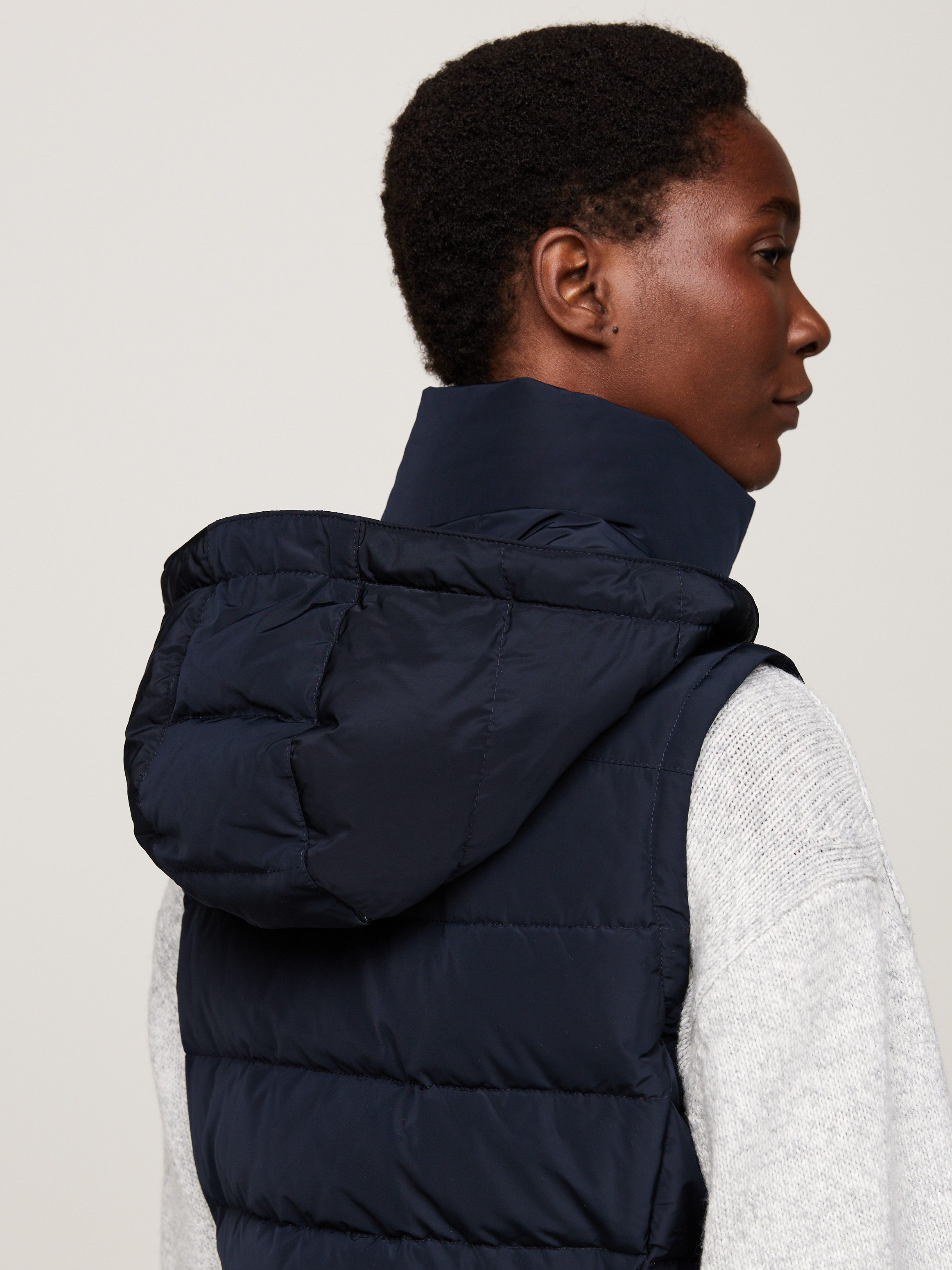 Tommy Hilfiger Bodywarmer HERITAGE DOWN TYRA VEST WITH FUR