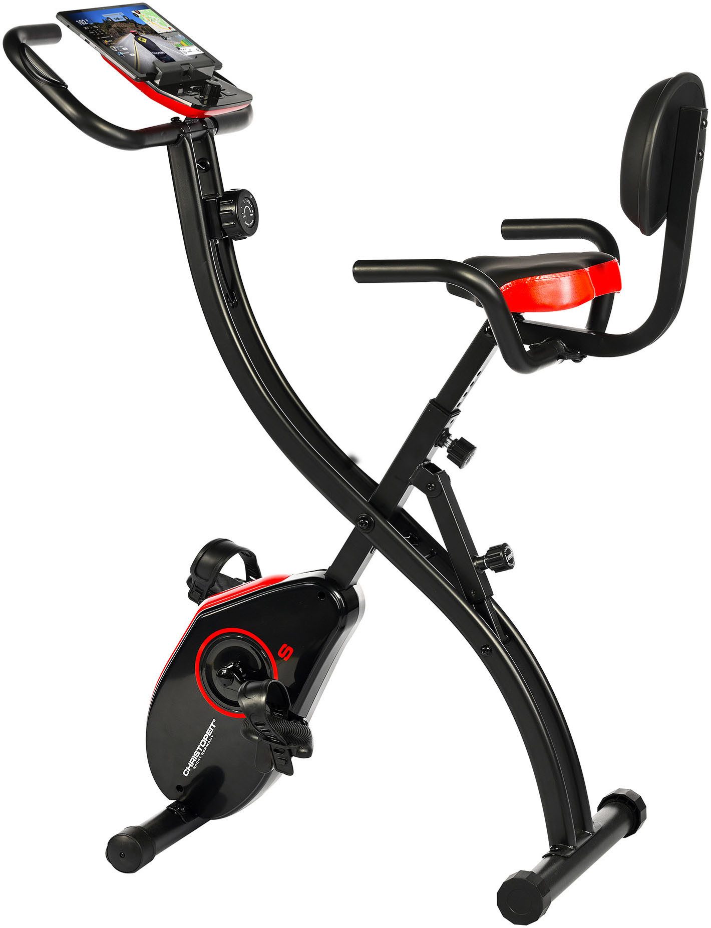 Christopeit Sport® Hometrainer S-Bike Swinggewicht ca. 5 kg, 8 weerstandsniveaus