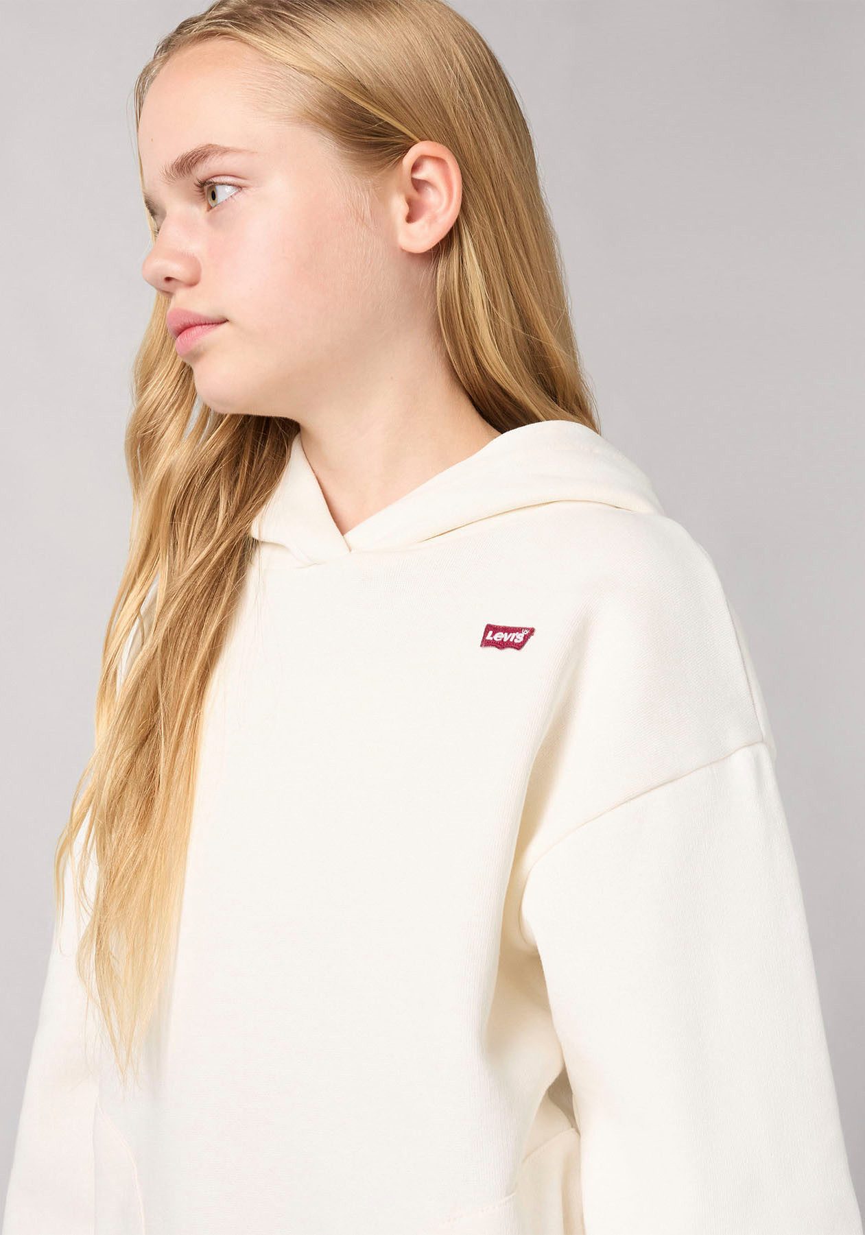 Levi's Kidswear Hoodie met zijzakken voor meisjes