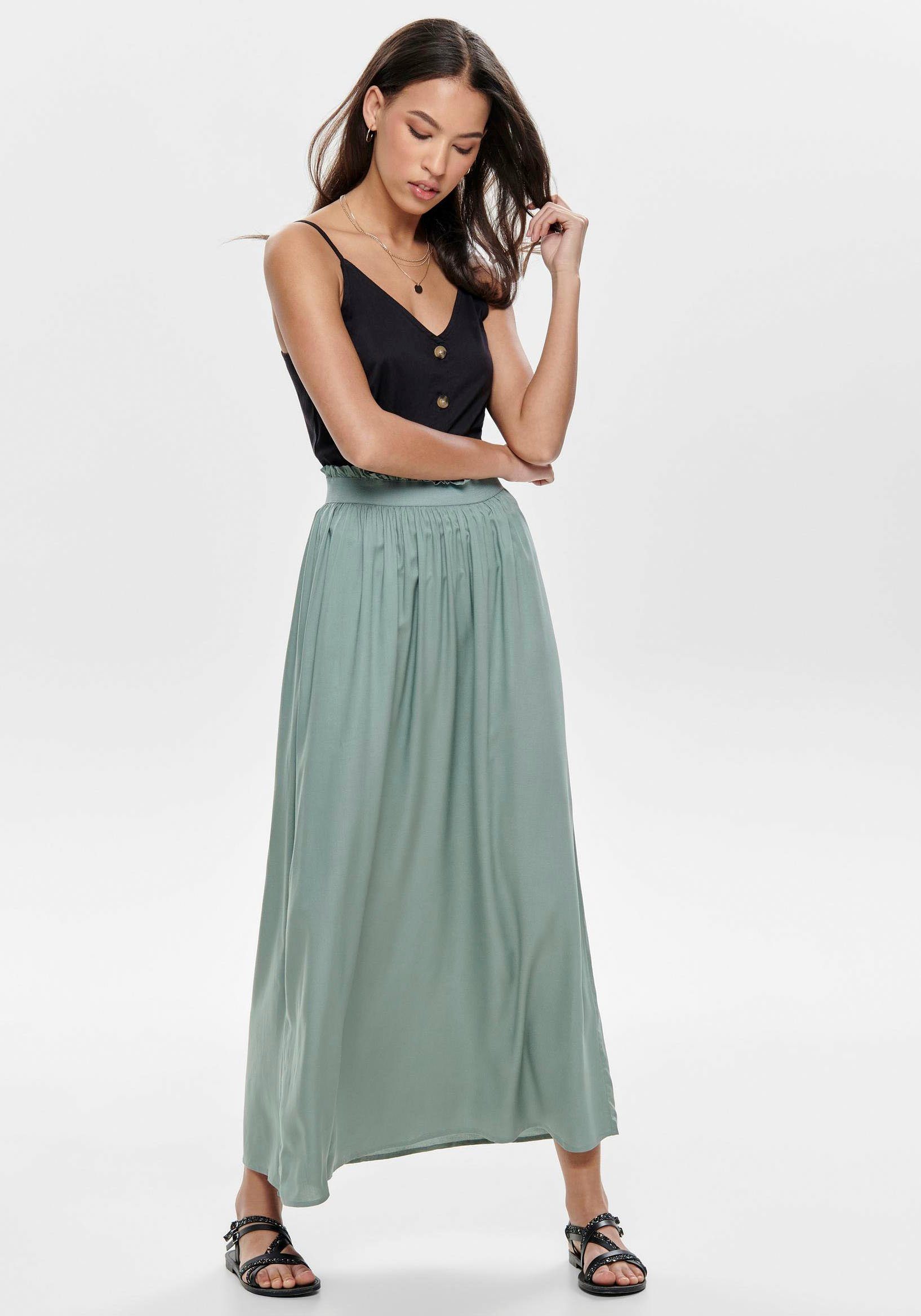 Only Maxirok ONLVENEDIG LIFE LONG SKIRT WVN NOOS