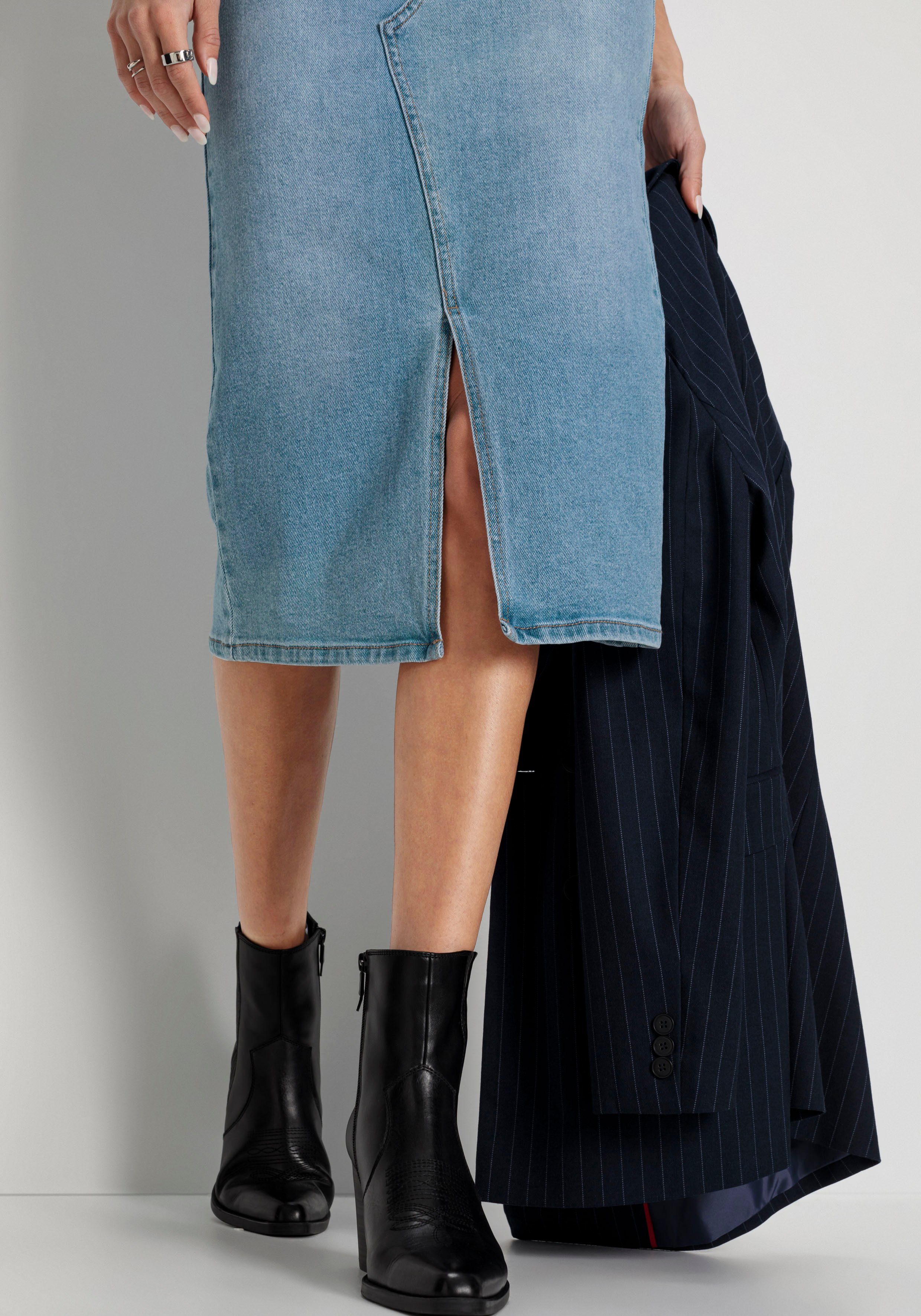 HECHTER PARIS Midirok met split aan de voorkant - nieuwe collectie