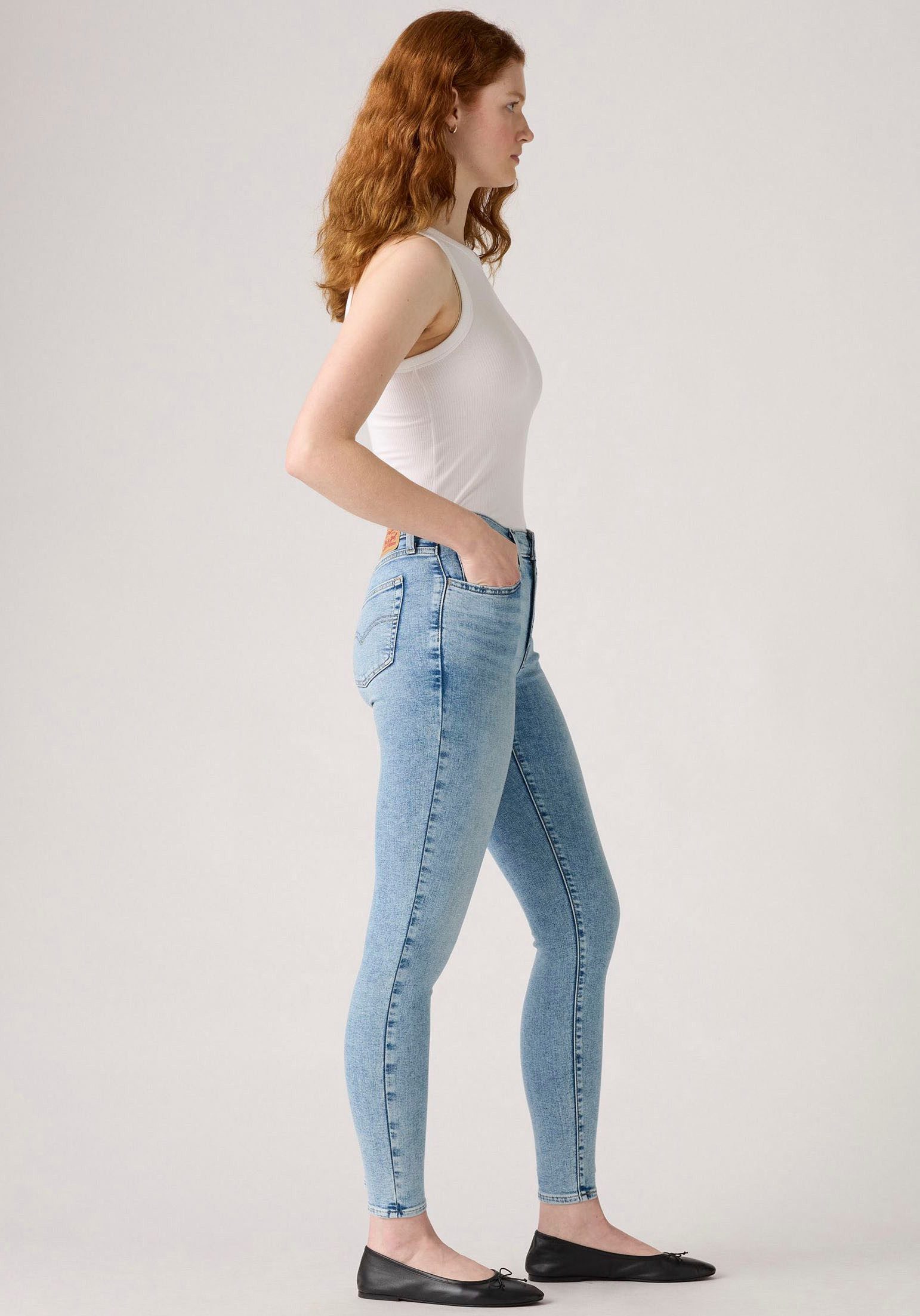 Levi's® Skinny fit jeans 720 High Rise met hoge taille