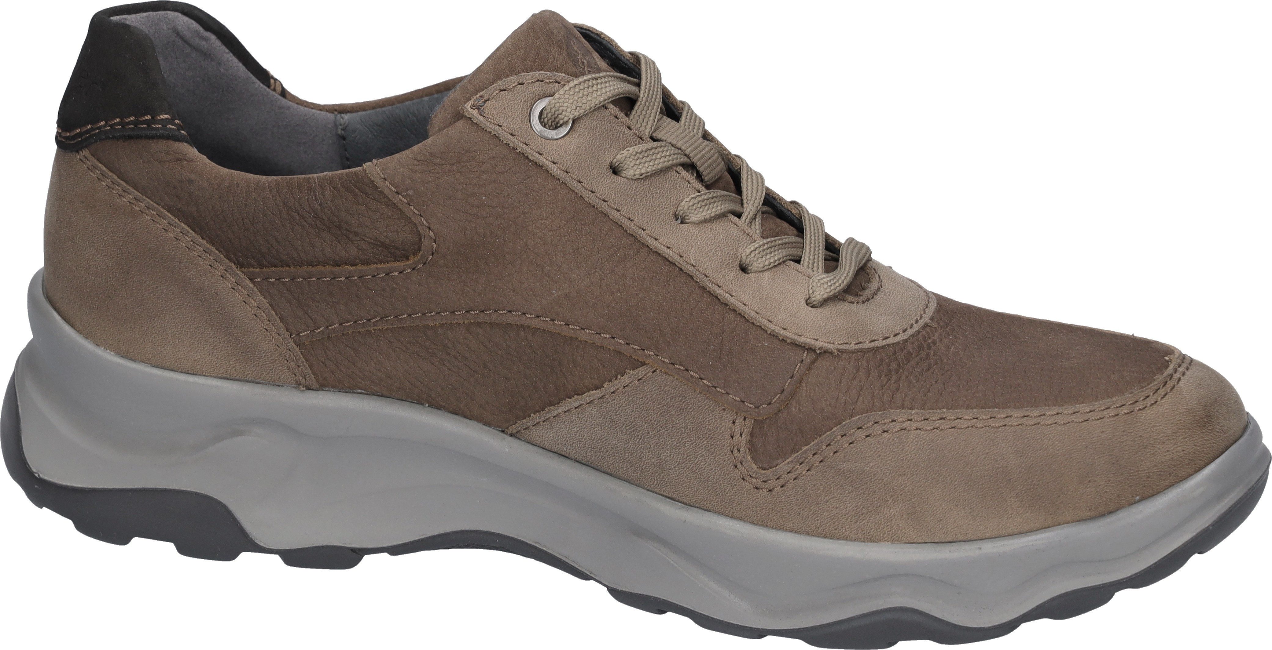 Waldläufer Sneakers H-max , comfortabele schoen, lage schoen, veterschoen in comfortbreedte h = zeer breed