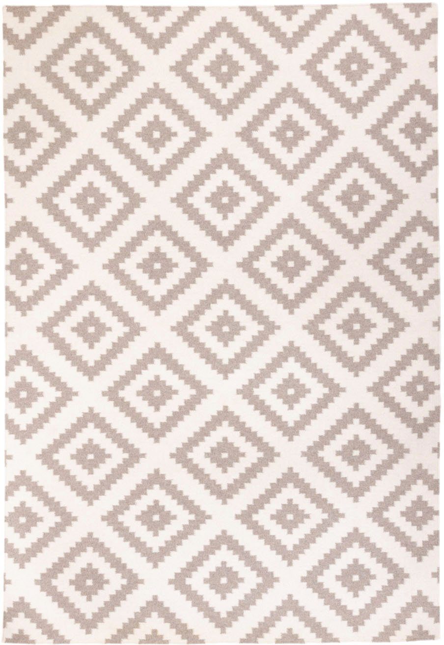 morgenland Wollen kleed Kelim vloerkleed Masal wollen vloerkleden maat 200 cm x 300 cm x 7 mm geel
