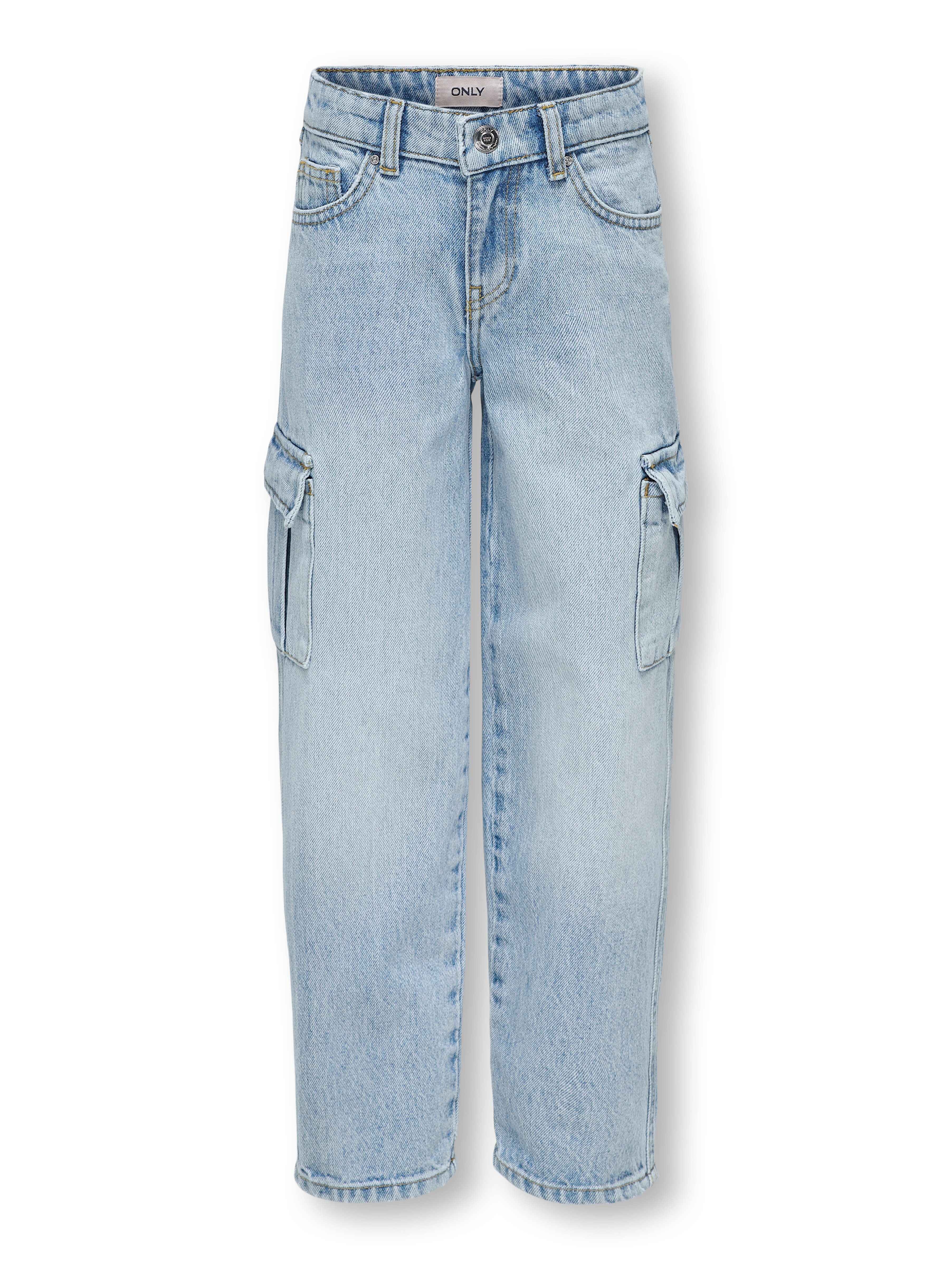 KIDS ONLY Cargo jeans KOGHARMONY WIDE CARGO CARROT AZG NOOS