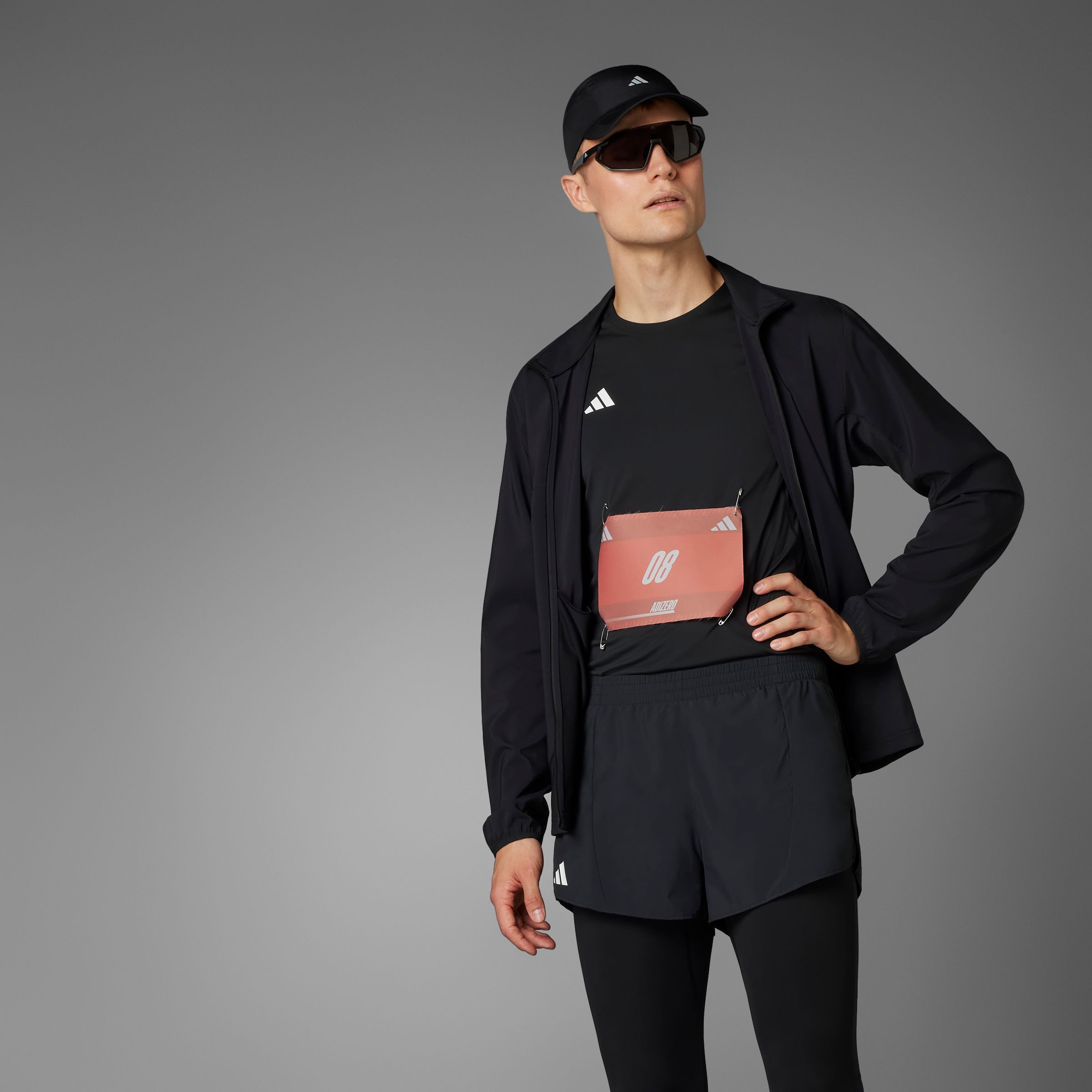 adidas Performance Runningshort ADIZERO E SHORT (1-delig)