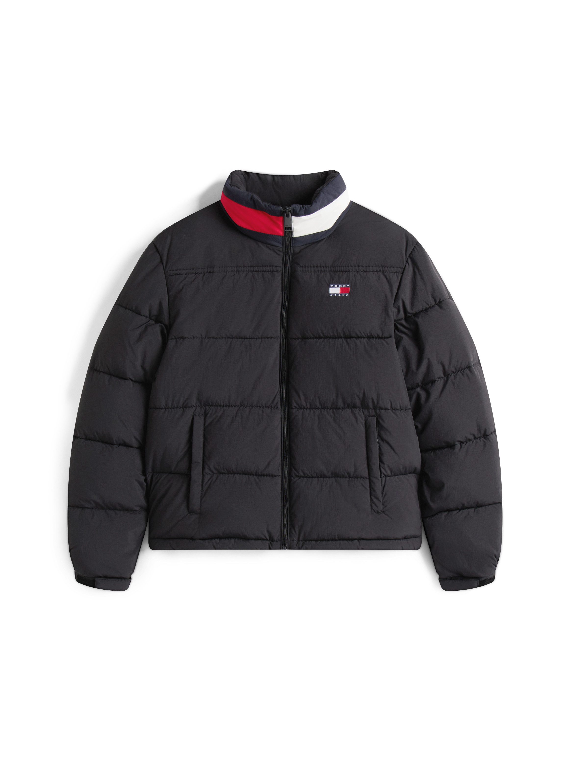 TOMMY JEANS Gewatteerde jas TJW ESS PUFFER FLAG JACKET EXT